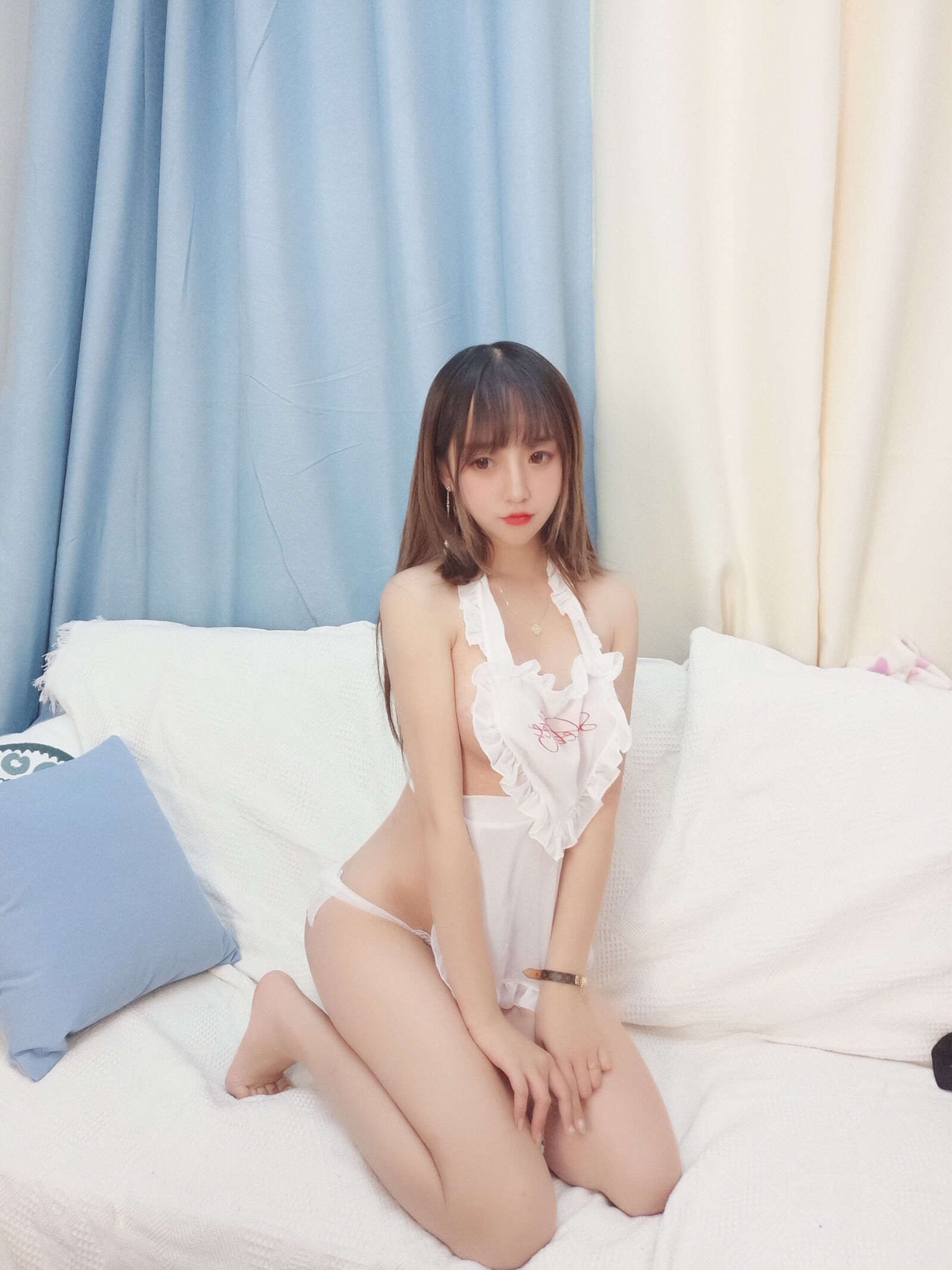 [萝莉COS] 斗鱼米线线sama - 围裙