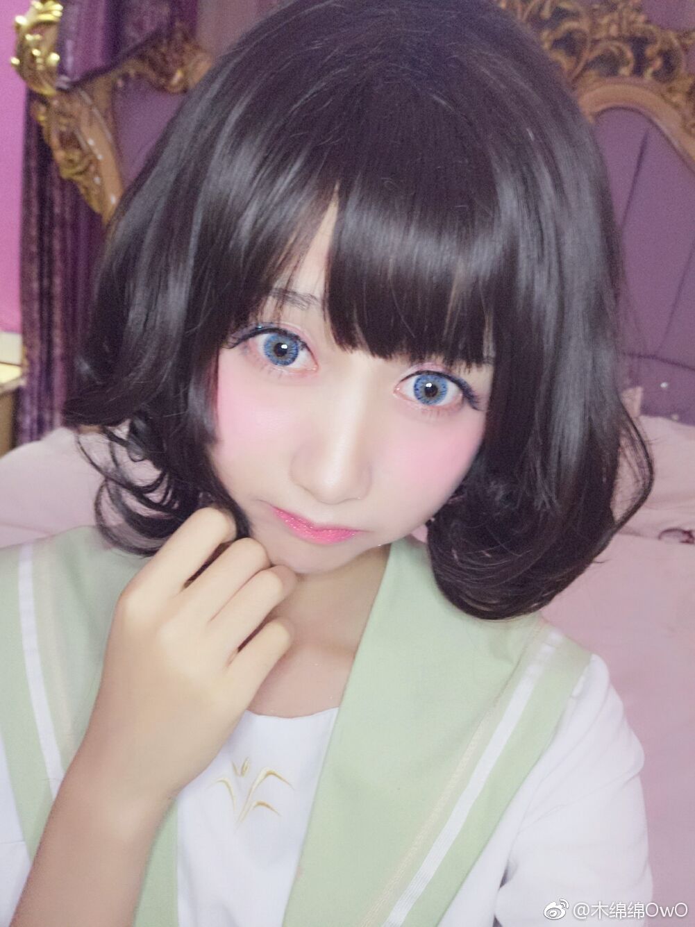 [萝莉COS] 木绵绵OwO - 微博生活照自拍精选合集