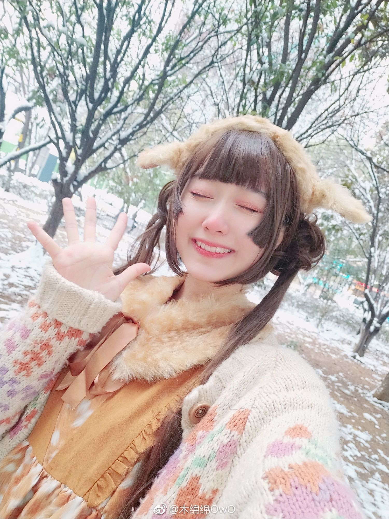 [萝莉COS] 木绵绵OwO - 微博生活照自拍精选合集