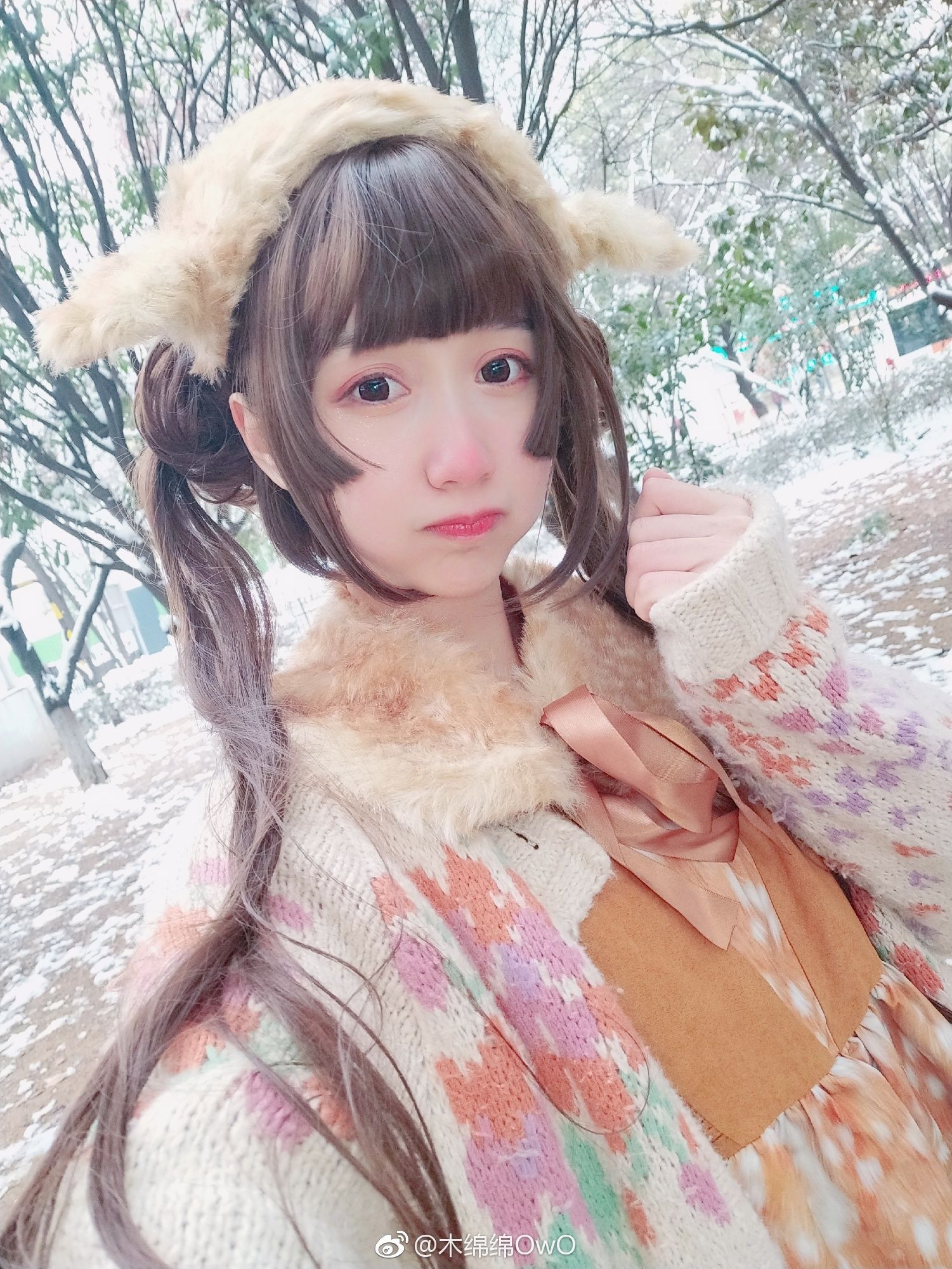 [萝莉COS] 木绵绵OwO - 微博生活照自拍精选合集