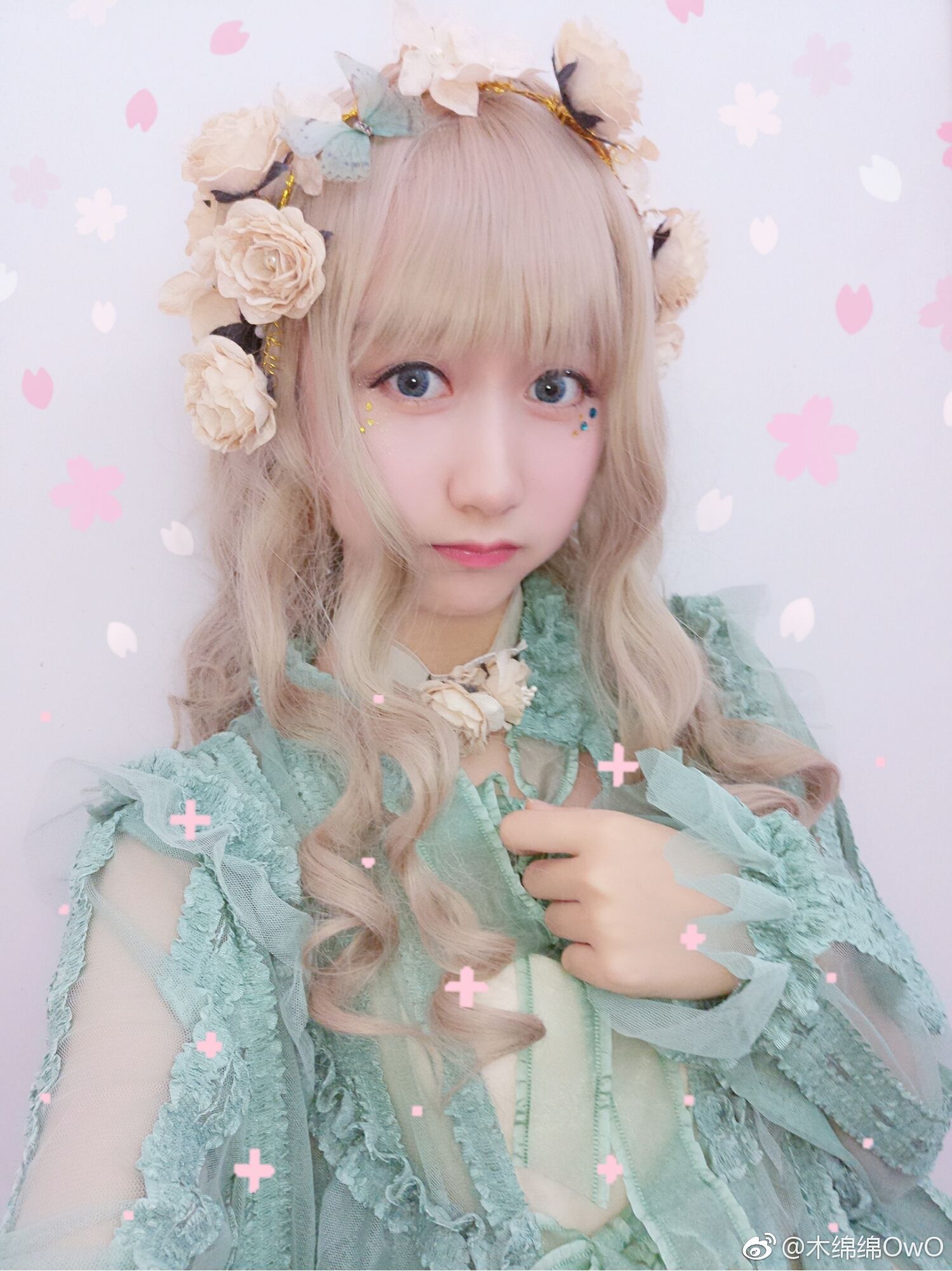 [萝莉COS] 木绵绵OwO - 微博生活照自拍精选合集