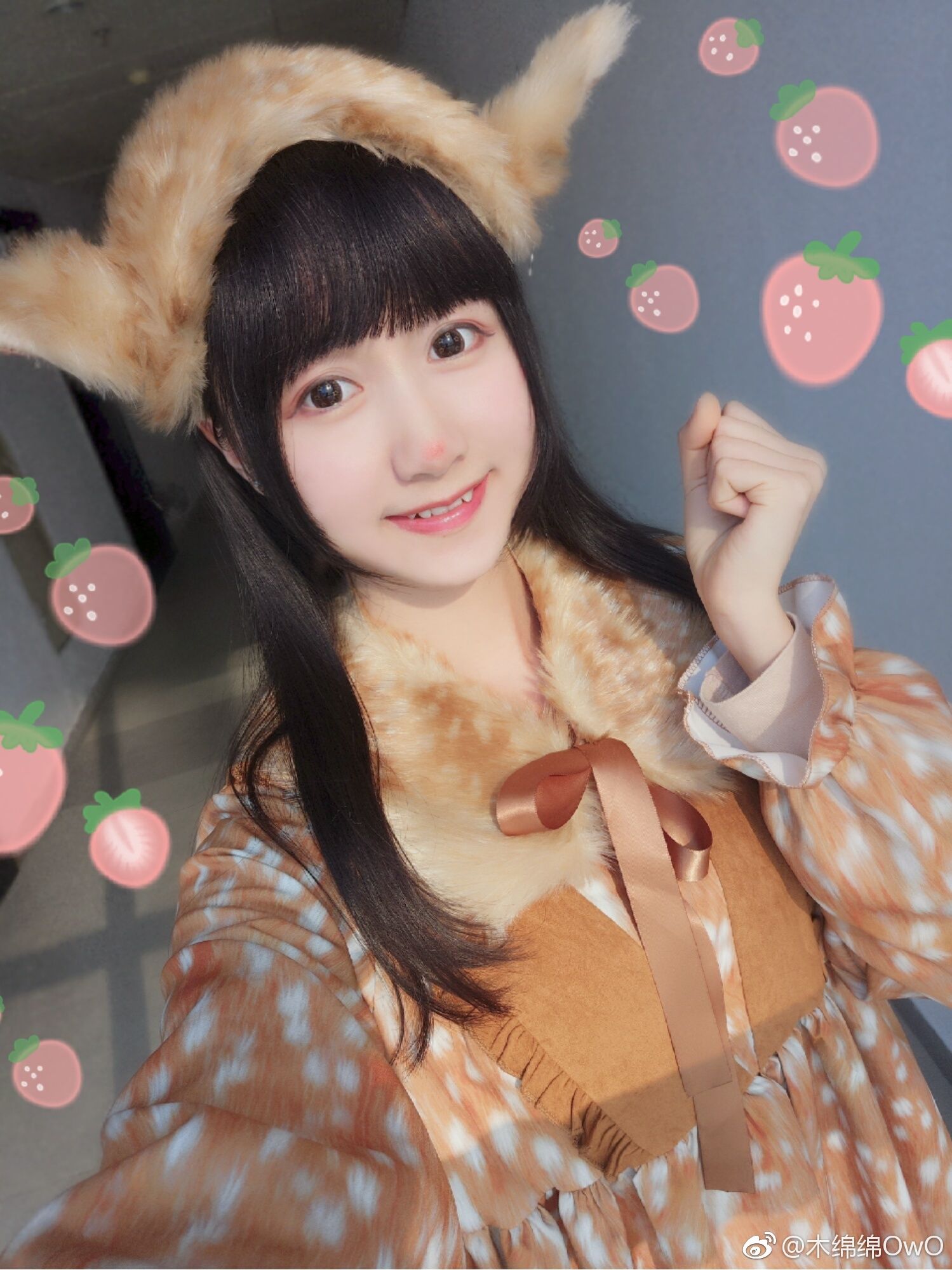 [萝莉COS] 木绵绵OwO - 微博生活照自拍精选合集