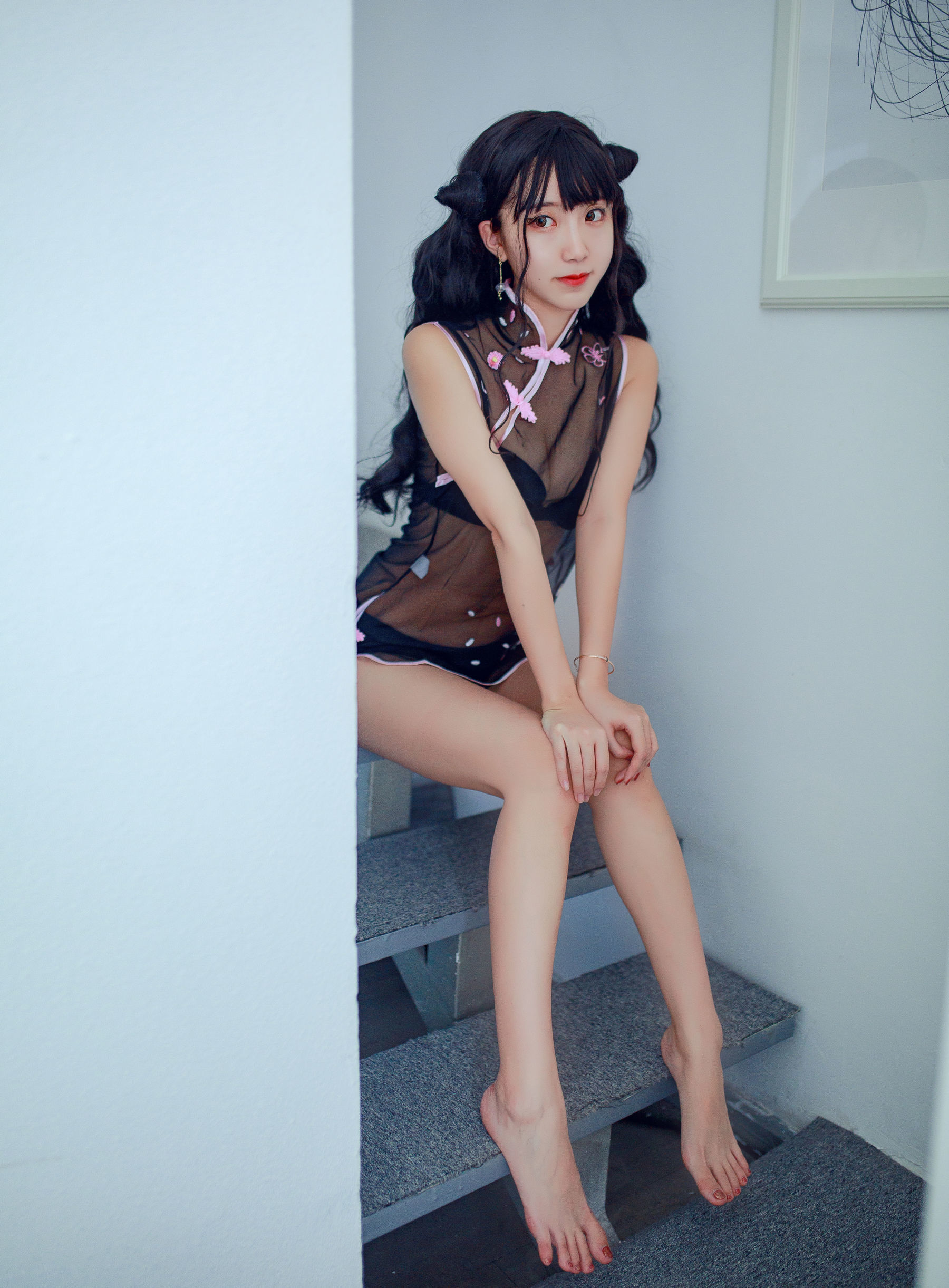 [萝莉COS] 黑川 - 小恶魔旗袍
