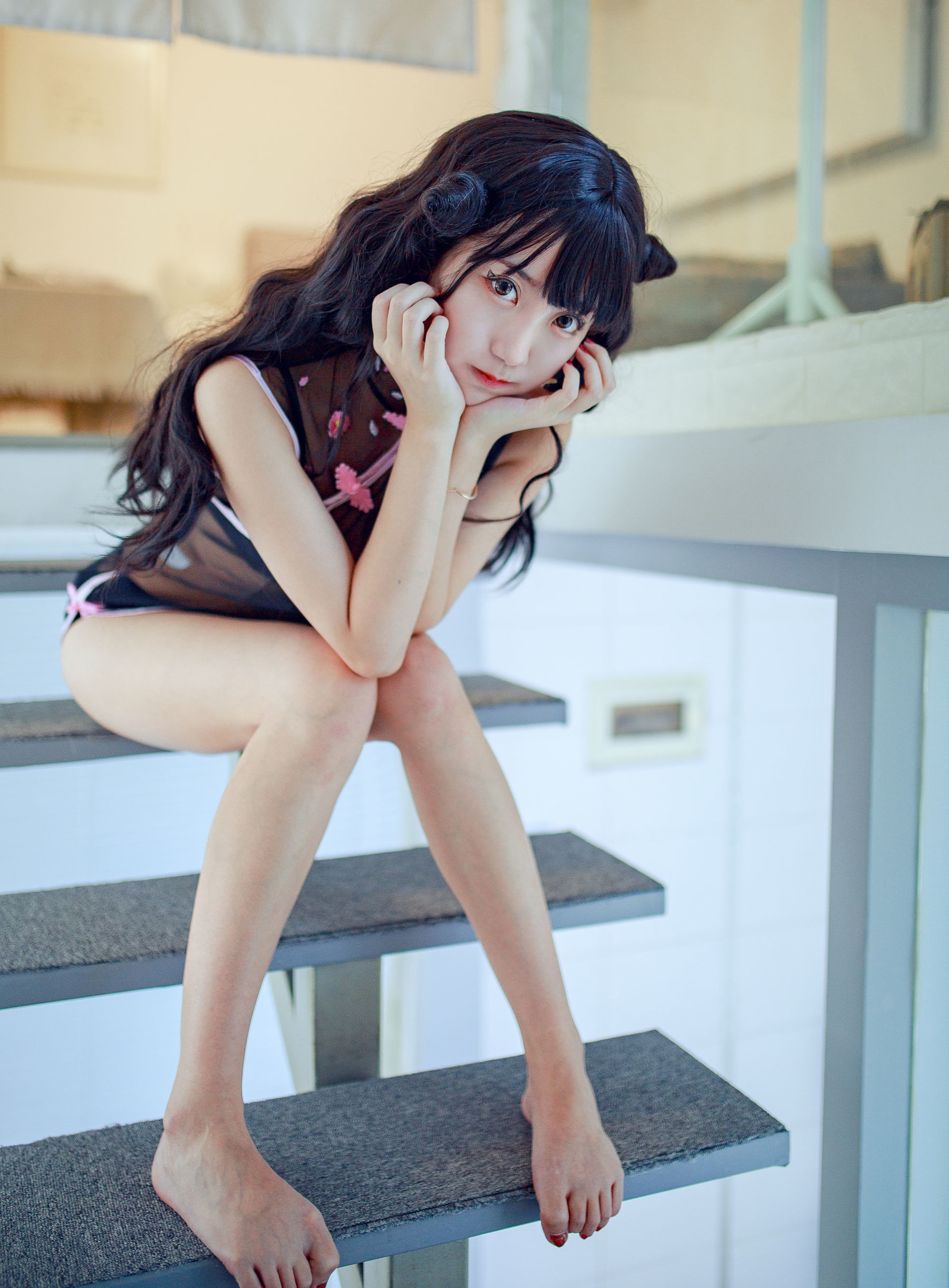 [萝莉COS] 黑川 - 小恶魔旗袍