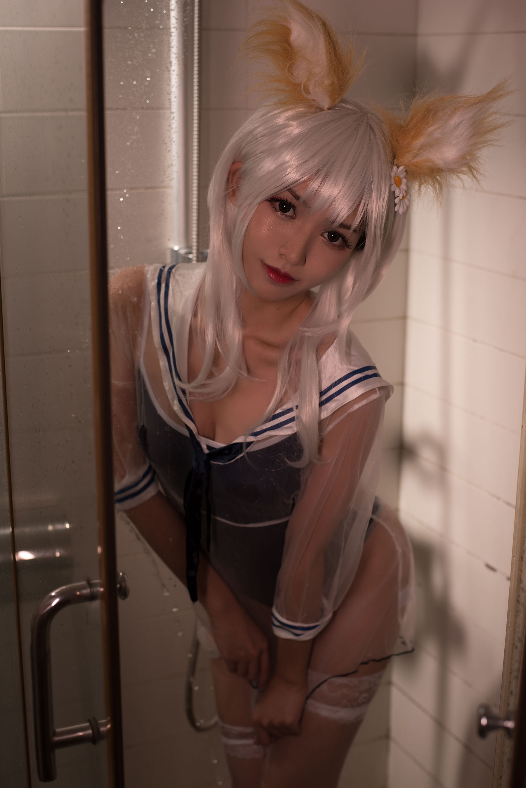 [萝莉COS] 鳗鱼霏儿 - 兽耳 湿身诱惑