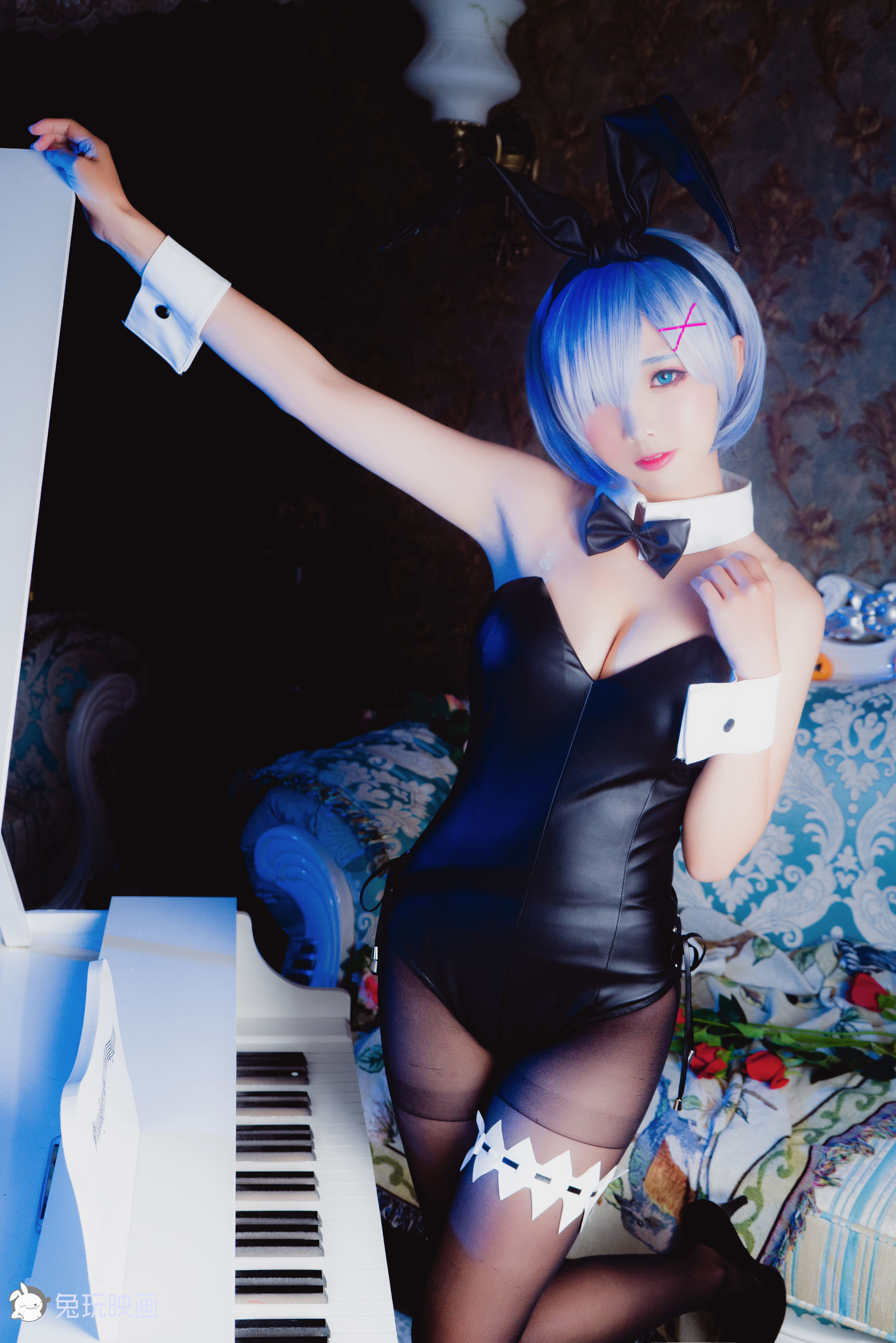 [萝莉COS] 面饼仙儿 - 兔女郎