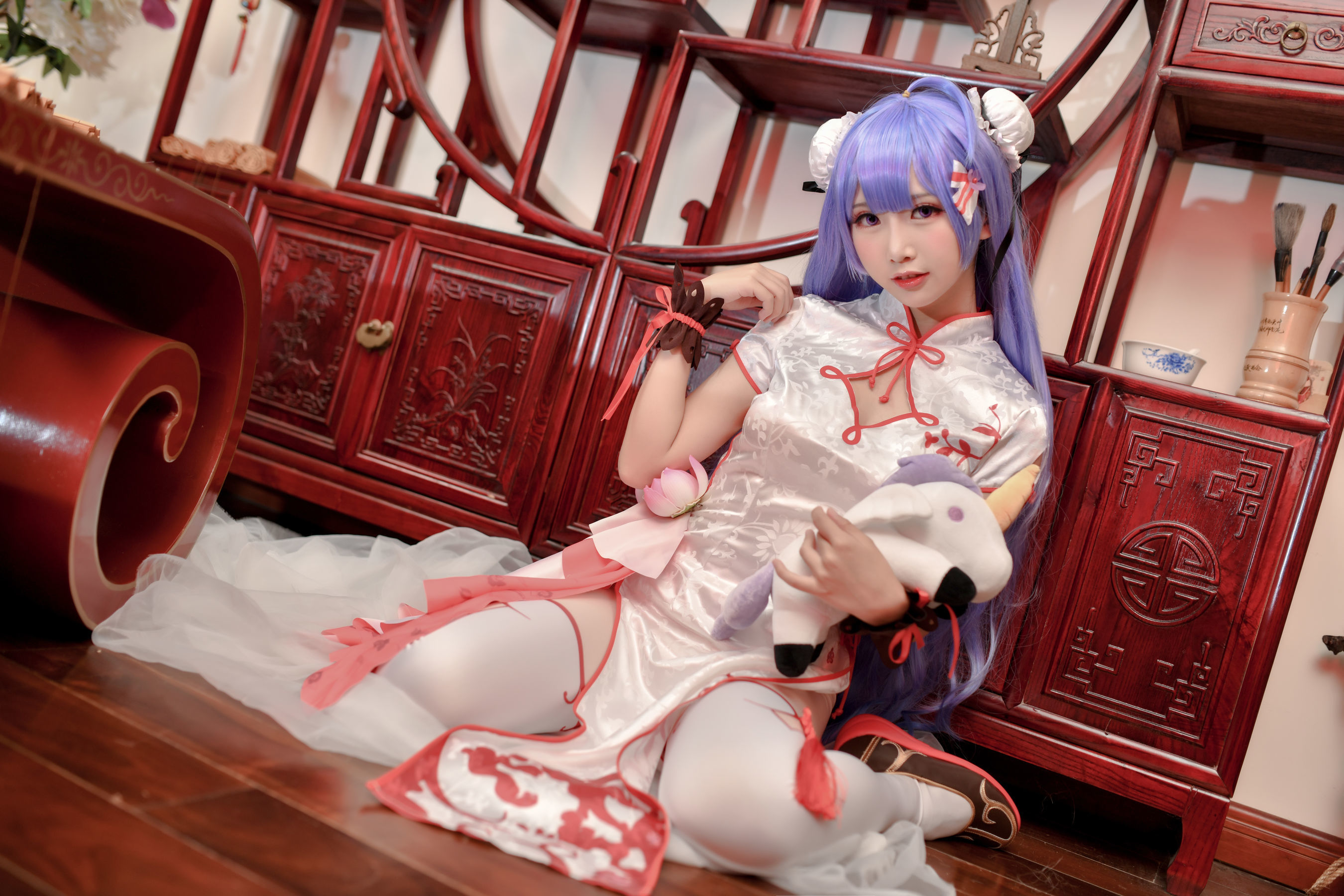 [萝莉COS] 面饼仙儿 - 旗袍COS