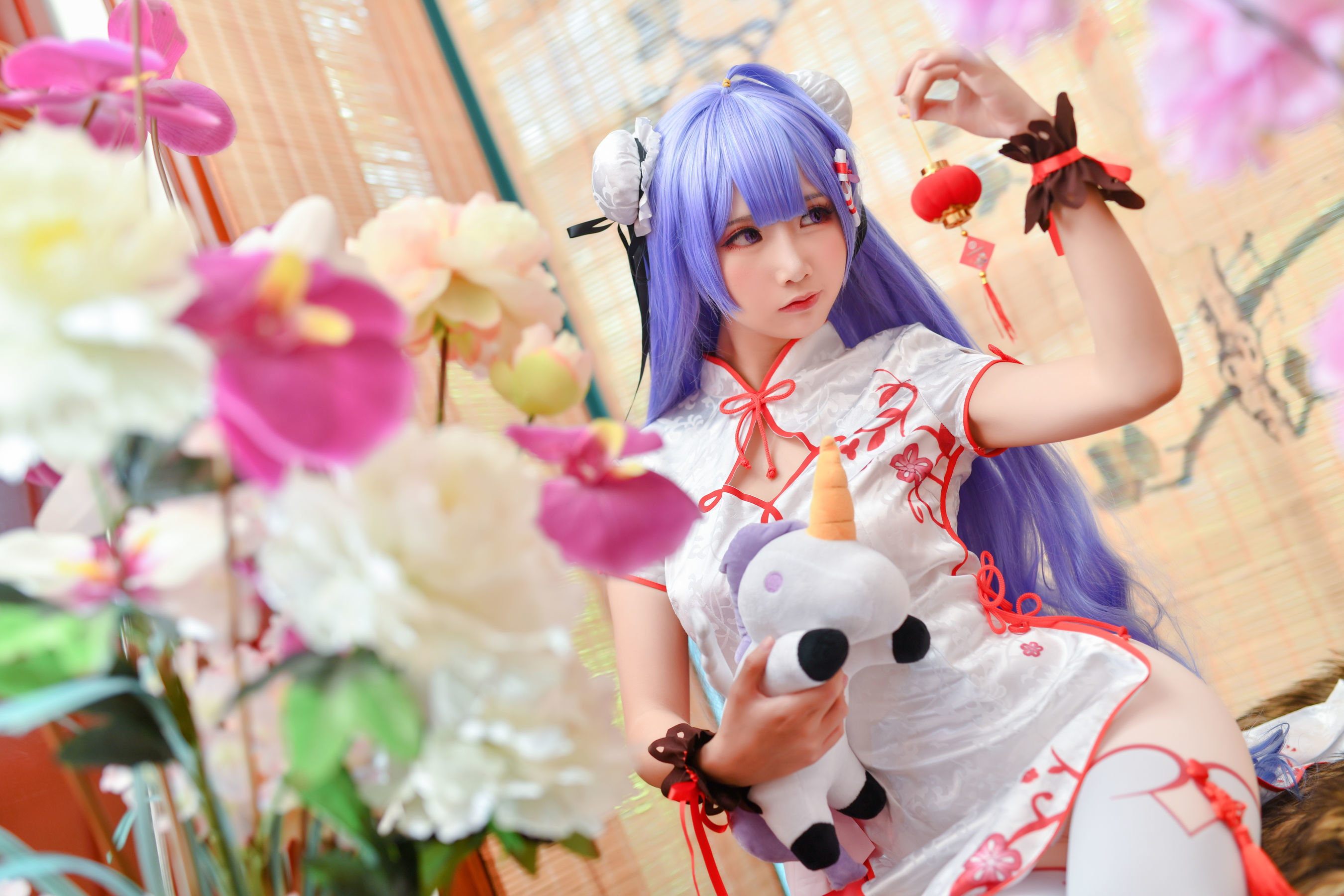 [萝莉COS] 面饼仙儿 - 旗袍COS