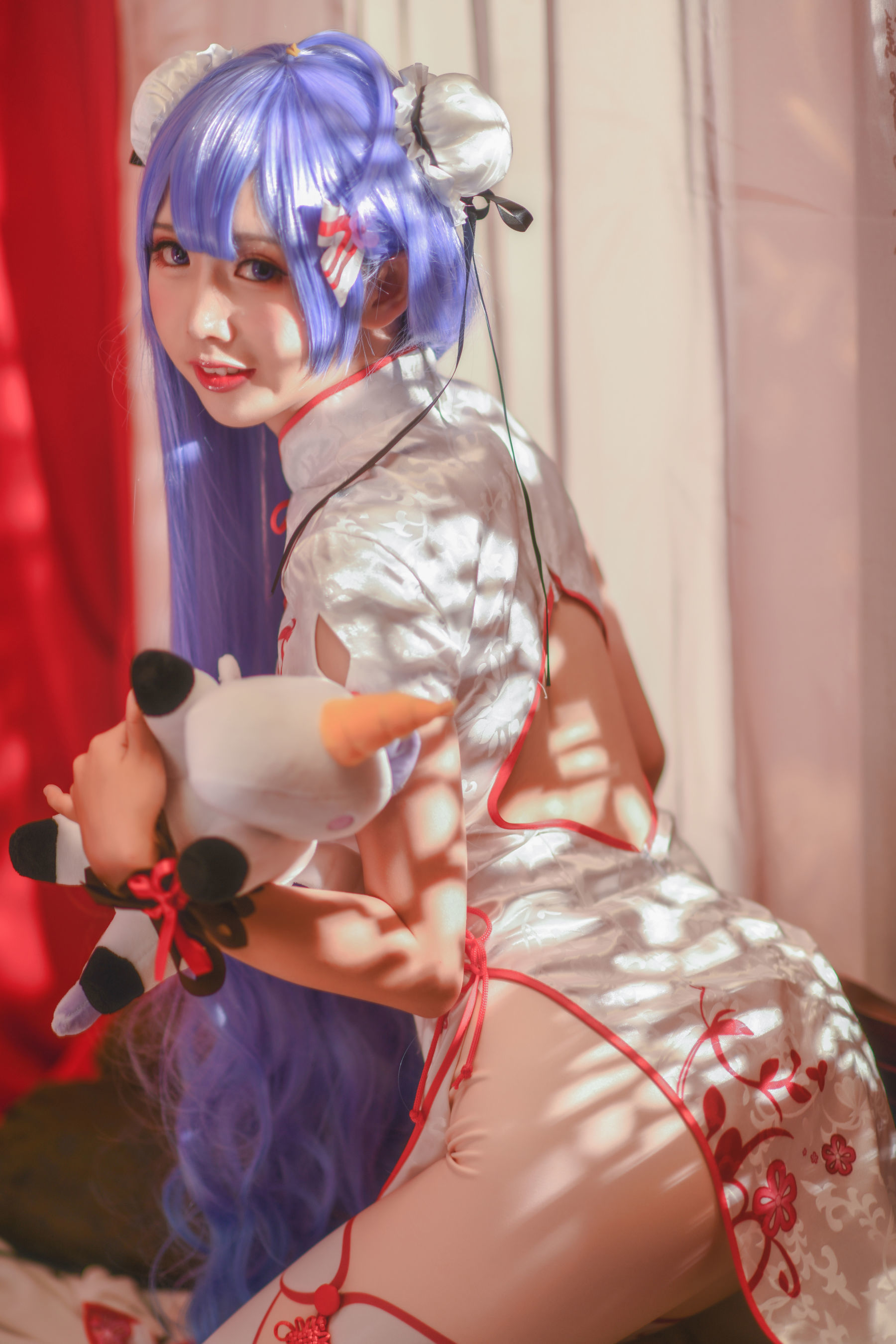 [萝莉COS] 面饼仙儿 - 旗袍COS