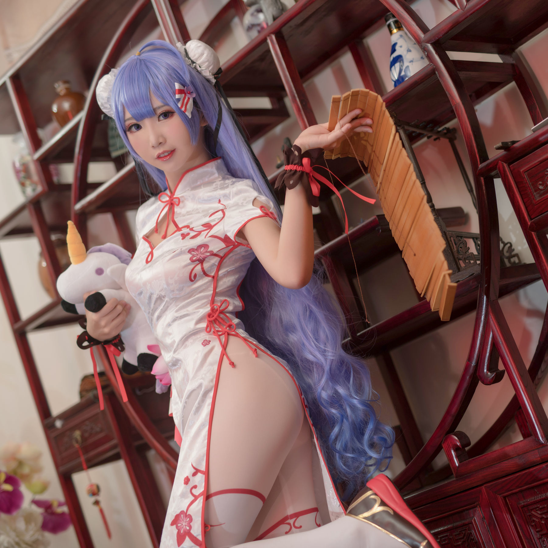 [萝莉COS] 面饼仙儿 - 旗袍COS