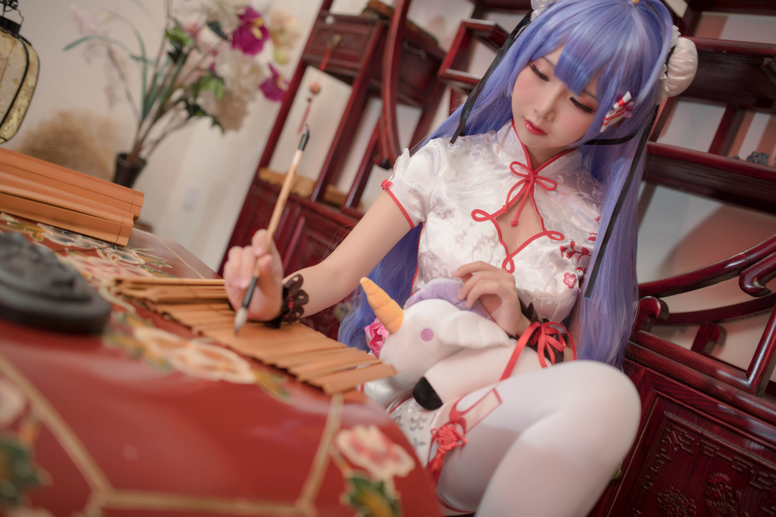 [萝莉COS] 面饼仙儿 - 旗袍COS