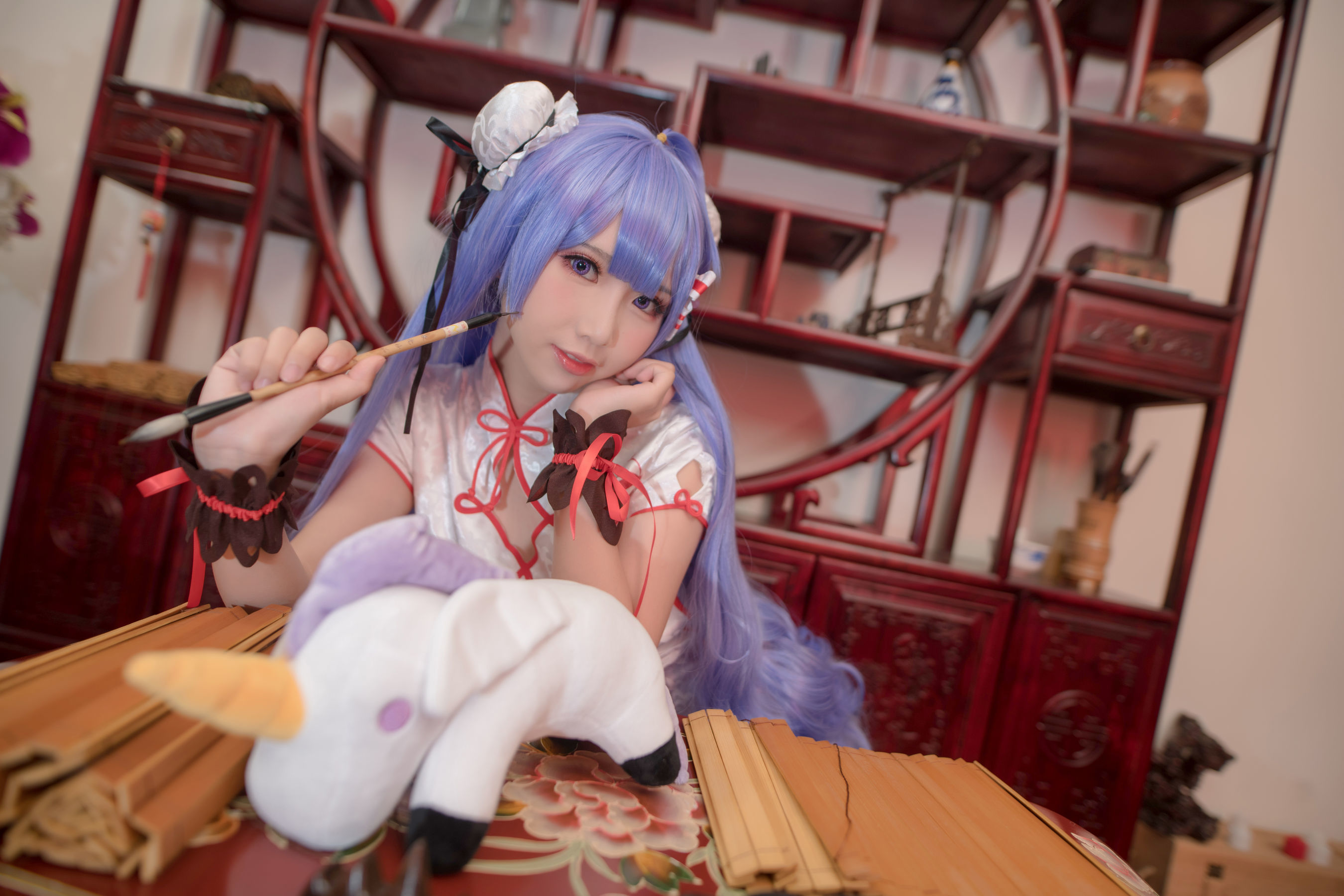[萝莉COS] 面饼仙儿 - 旗袍COS