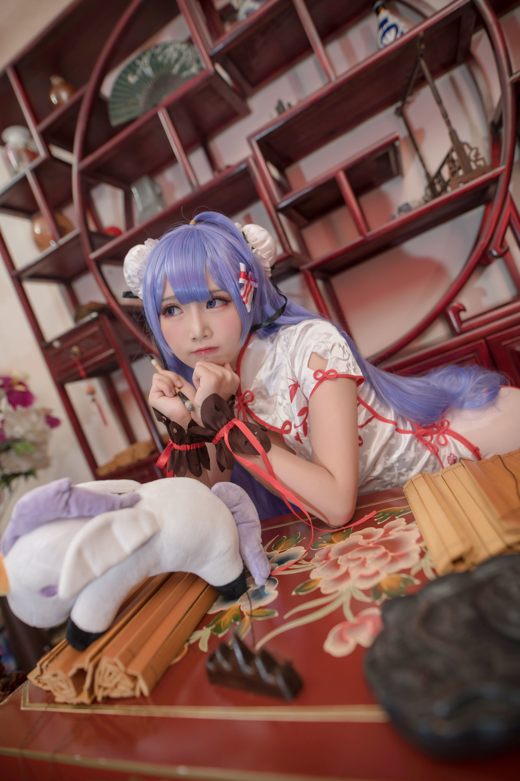 [萝莉COS] 面饼仙儿 - 旗袍COS