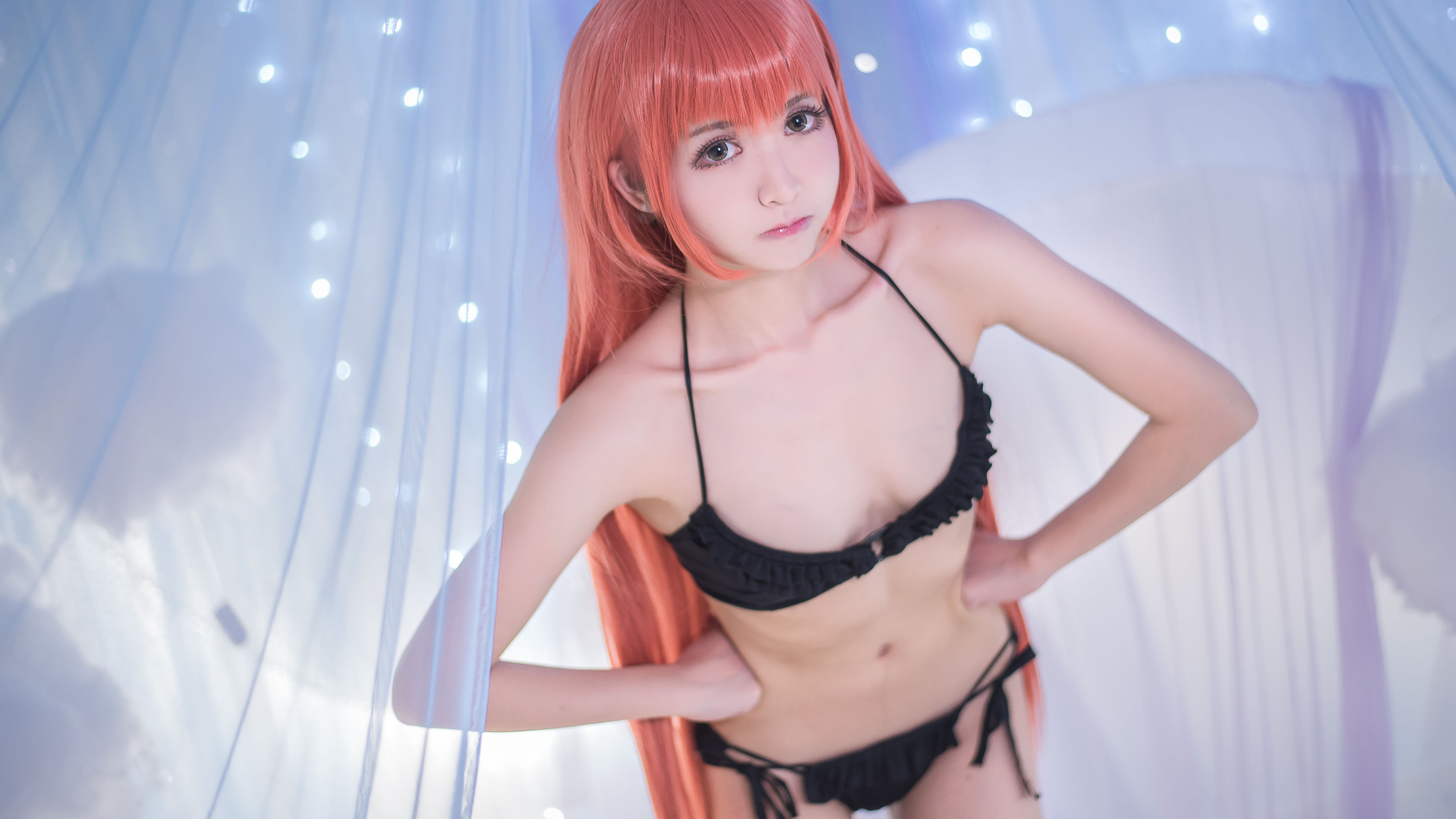 [萝莉COS] 鳗鱼霏儿 - 红发魔女