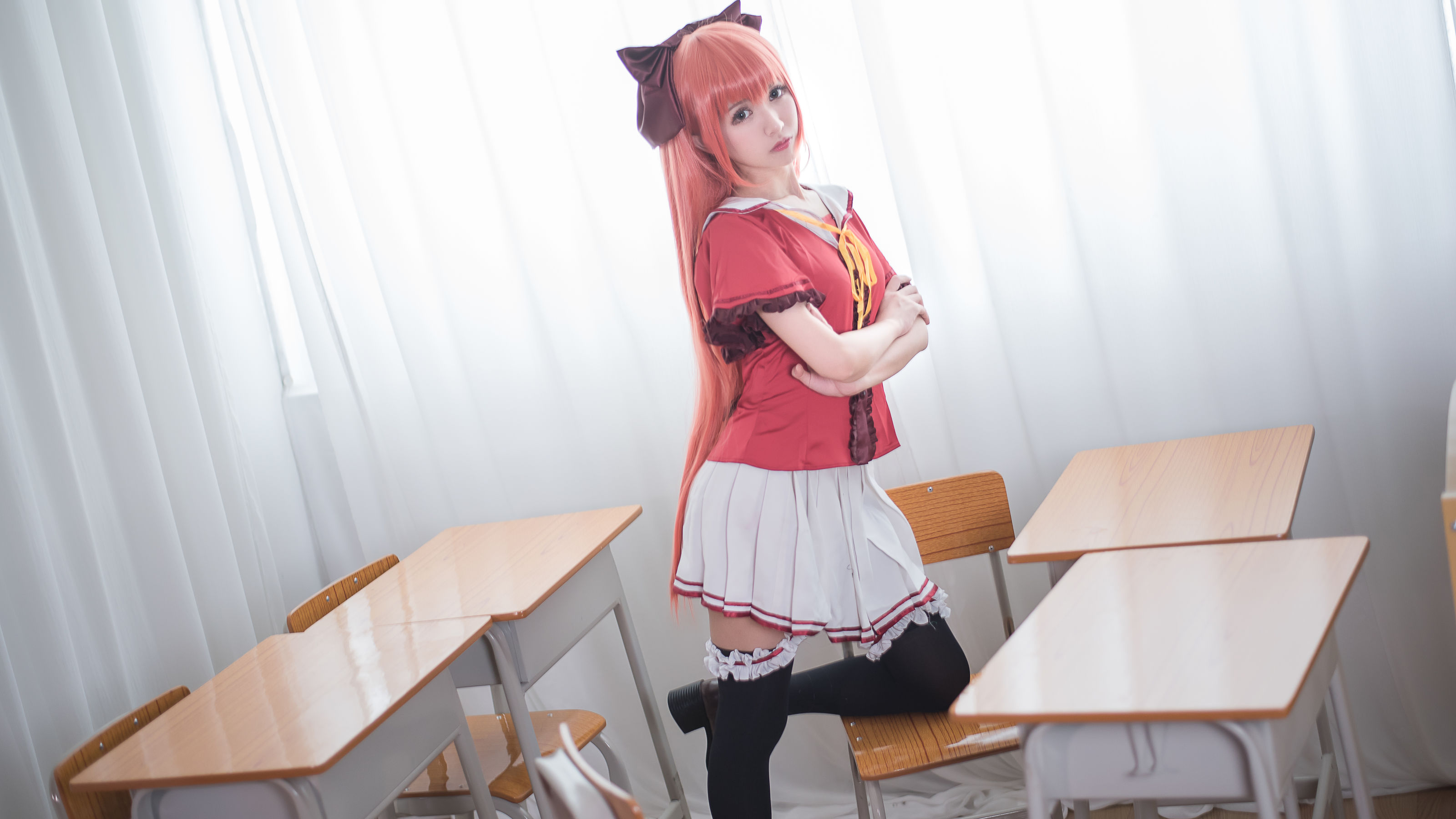 [萝莉COS] 鳗鱼霏儿 - 红发魔女