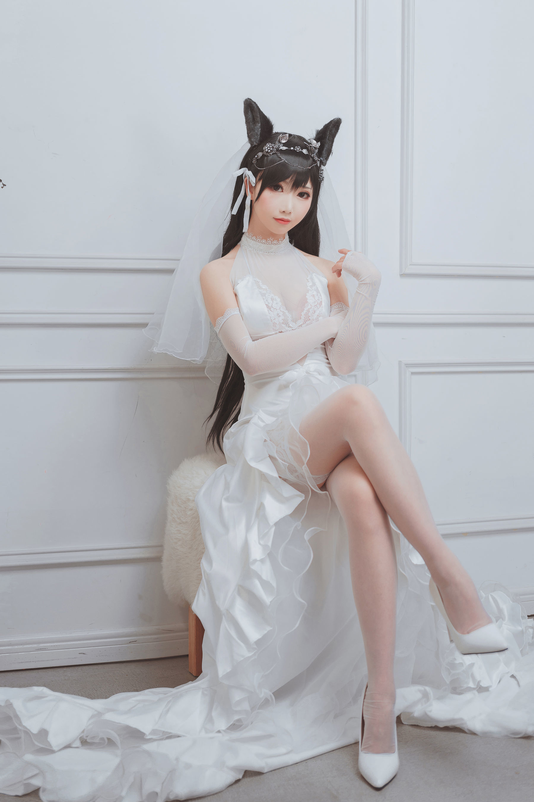 [萝莉COS] 面饼仙儿 - 爱宕花嫁