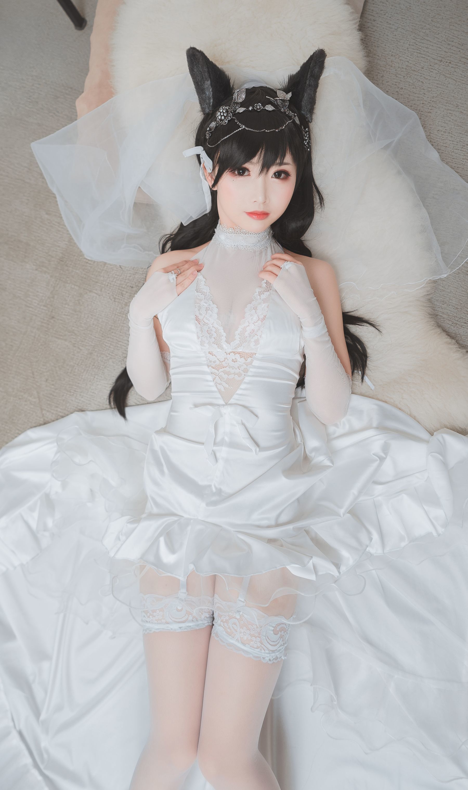 [萝莉COS] 面饼仙儿 - 爱宕花嫁