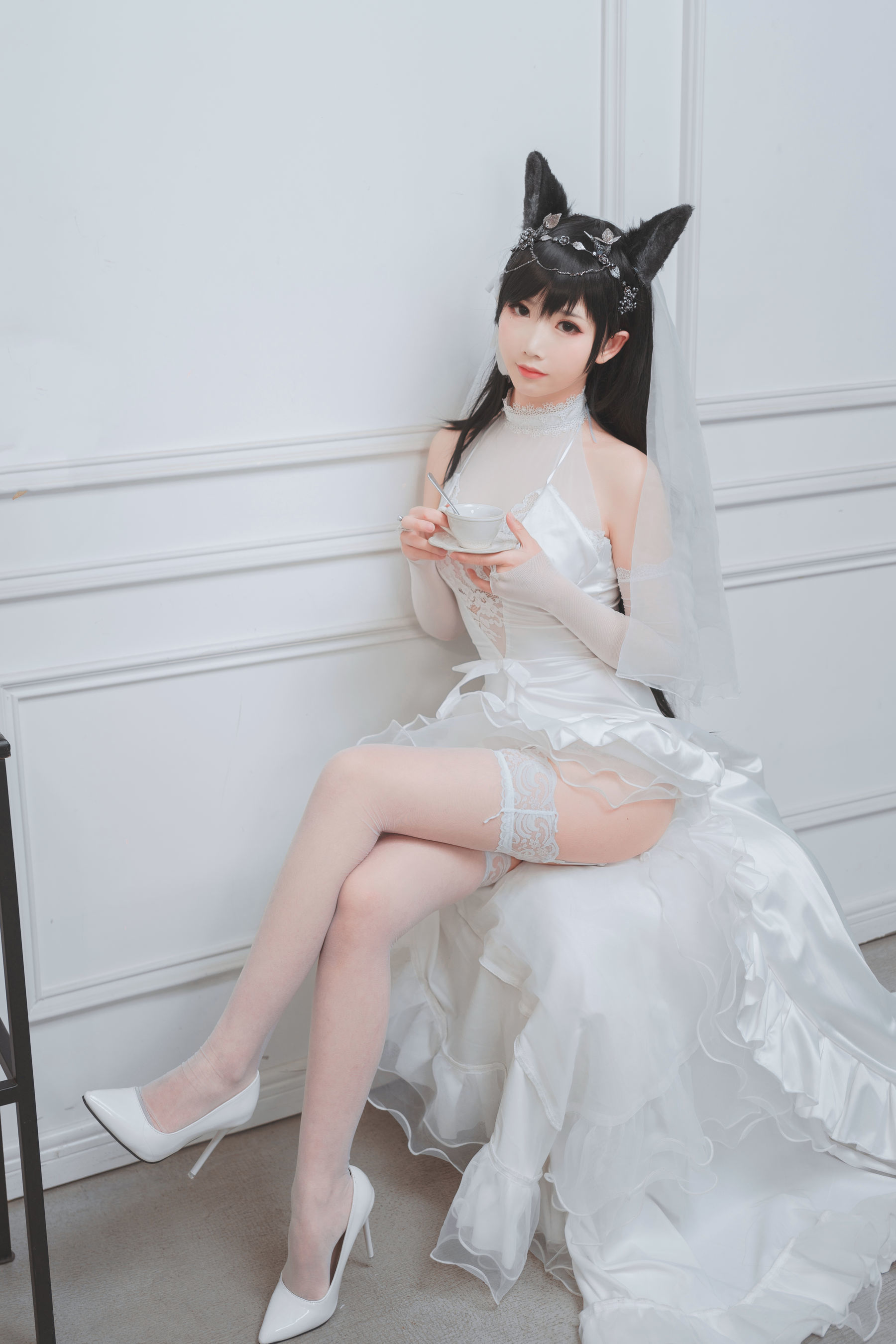 [萝莉COS] 面饼仙儿 - 爱宕花嫁