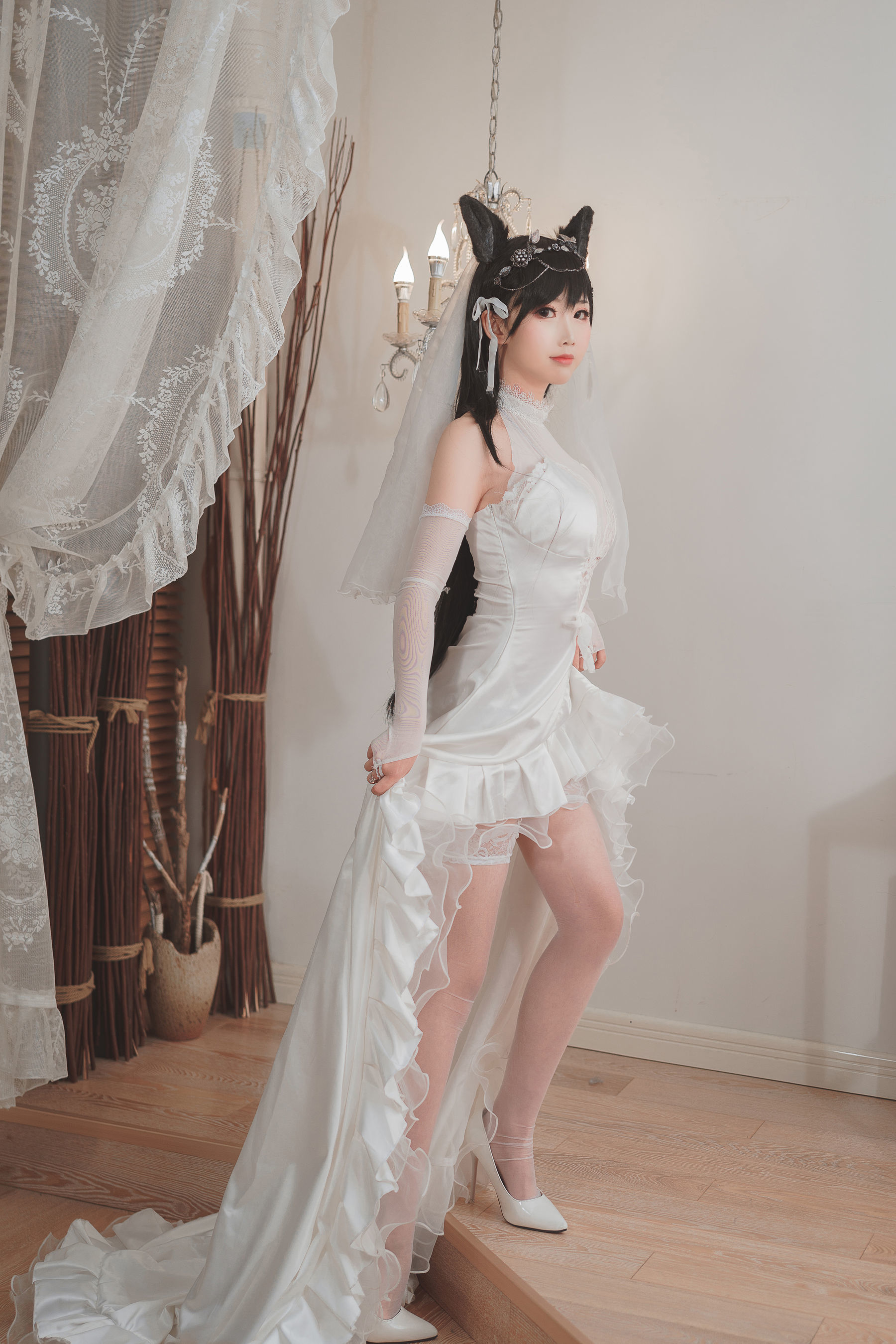 [萝莉COS] 面饼仙儿 - 爱宕花嫁