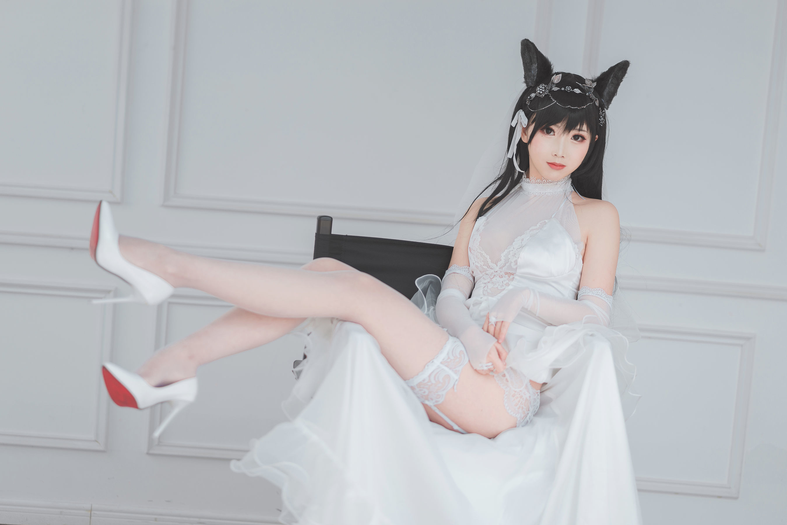 [萝莉COS] 面饼仙儿 - 爱宕花嫁