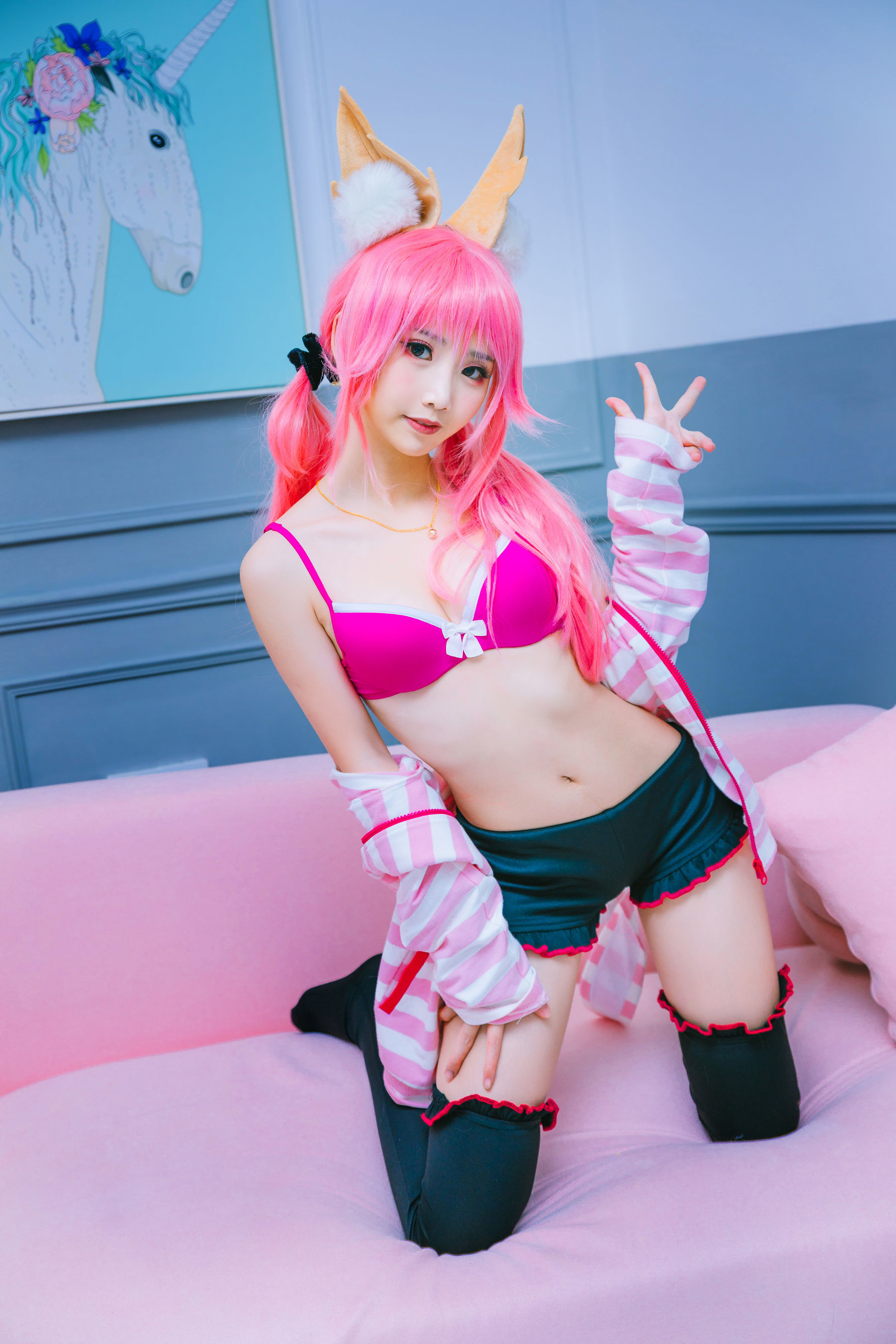 [萝莉COS] 面饼仙儿 - 玉藻前日常