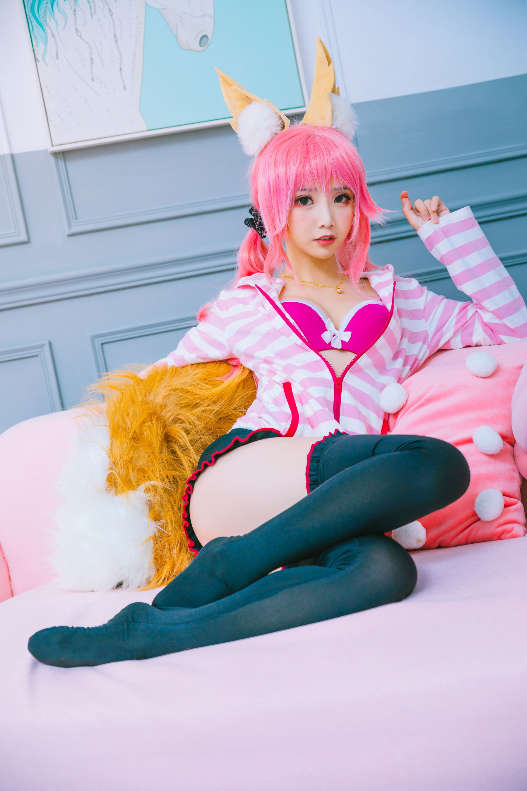 [萝莉COS] 面饼仙儿 - 玉藻前日常
