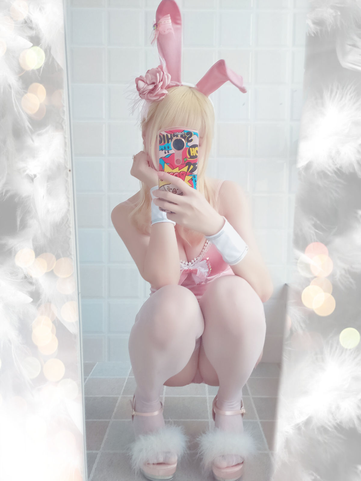 [萝莉COS] 星之迟迟 VOL.01 粉红泡泡包