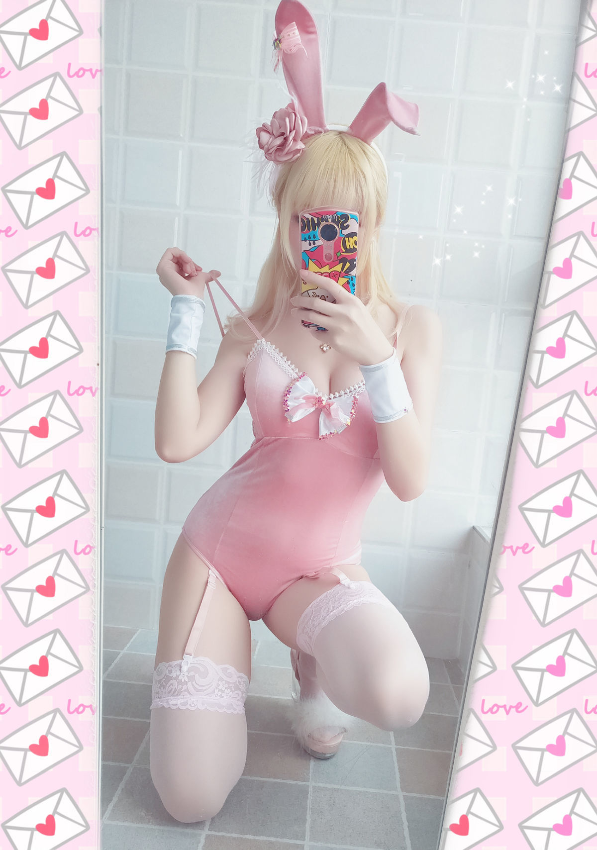 [萝莉COS] 星之迟迟 VOL.01 粉红泡泡包