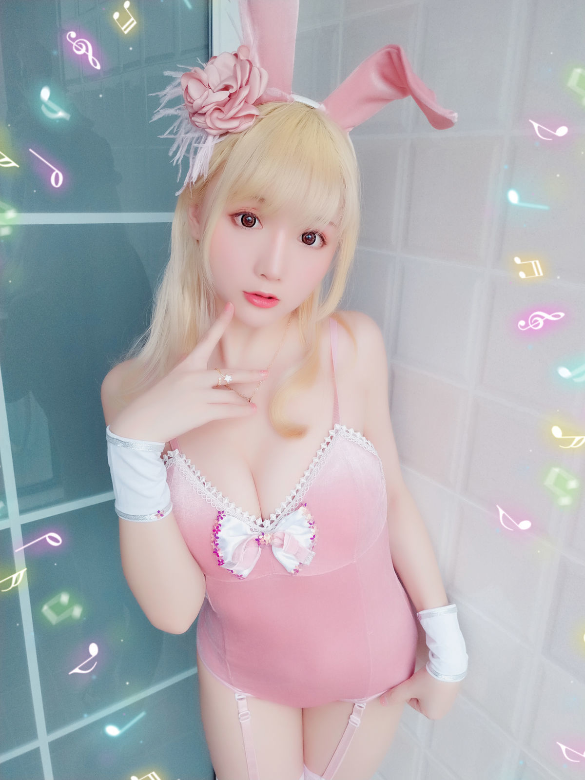 [萝莉COS] 星之迟迟 VOL.01 粉红泡泡包