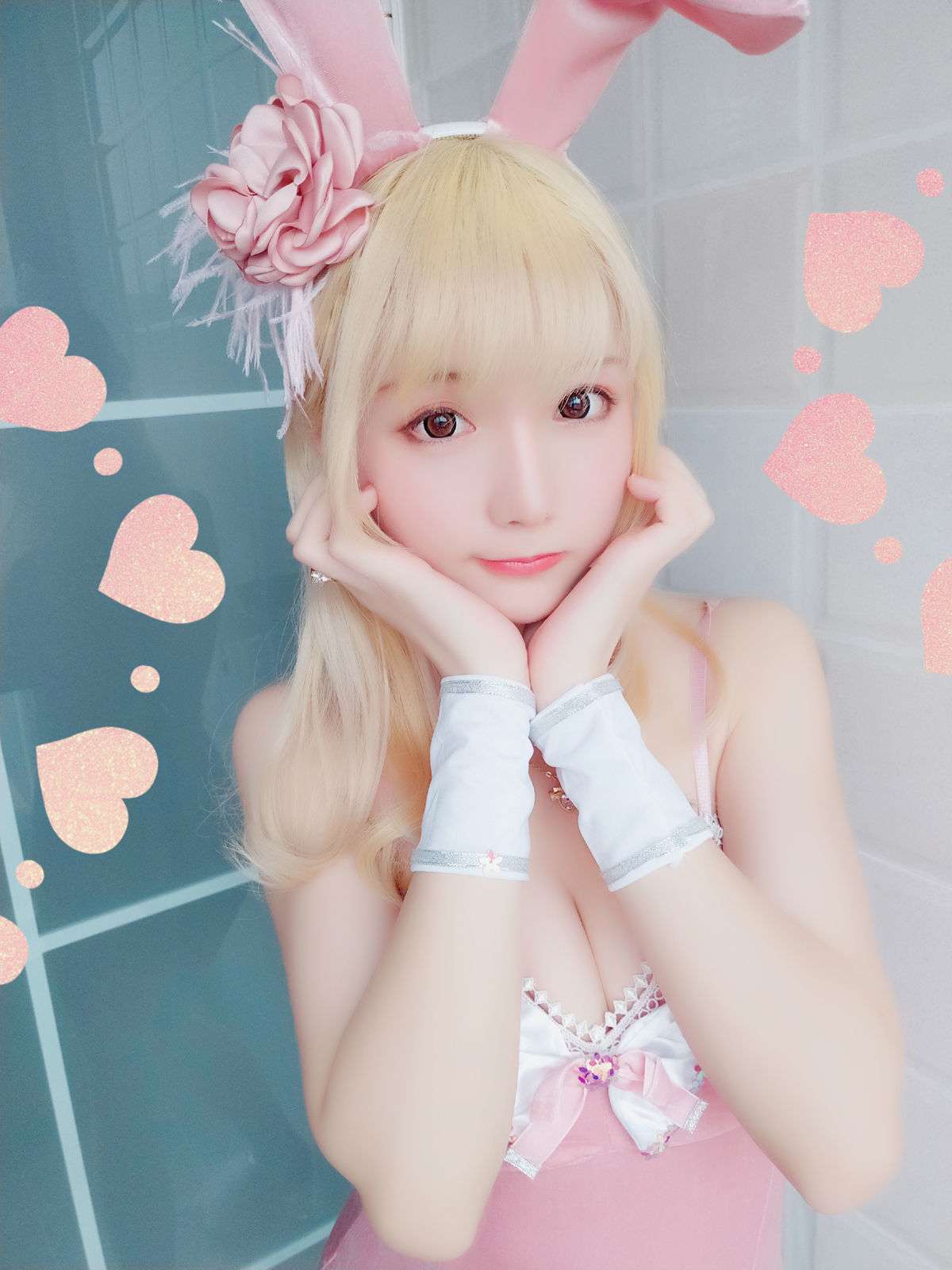 [萝莉COS] 星之迟迟 VOL.01 粉红泡泡包