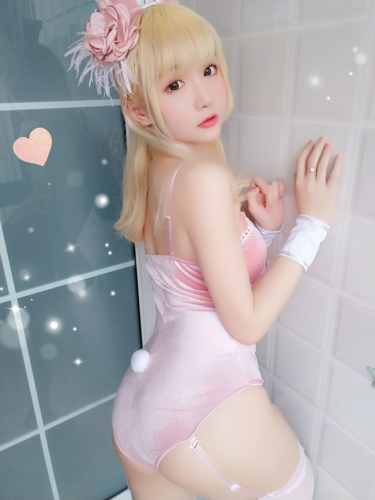 [萝莉COS] 星之迟迟 VOL.01 粉红泡泡包