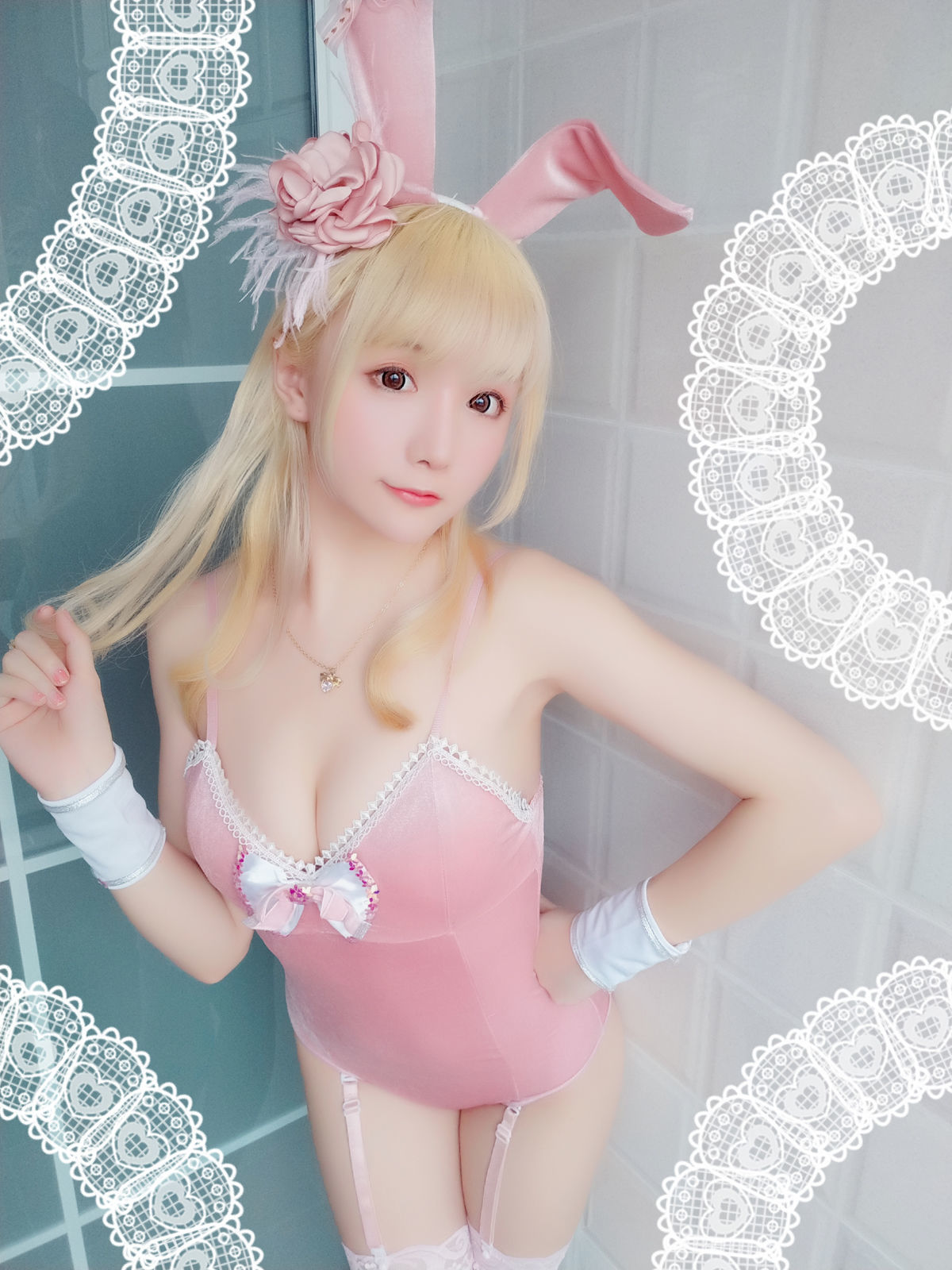 [萝莉COS] 星之迟迟 VOL.01 粉红泡泡包