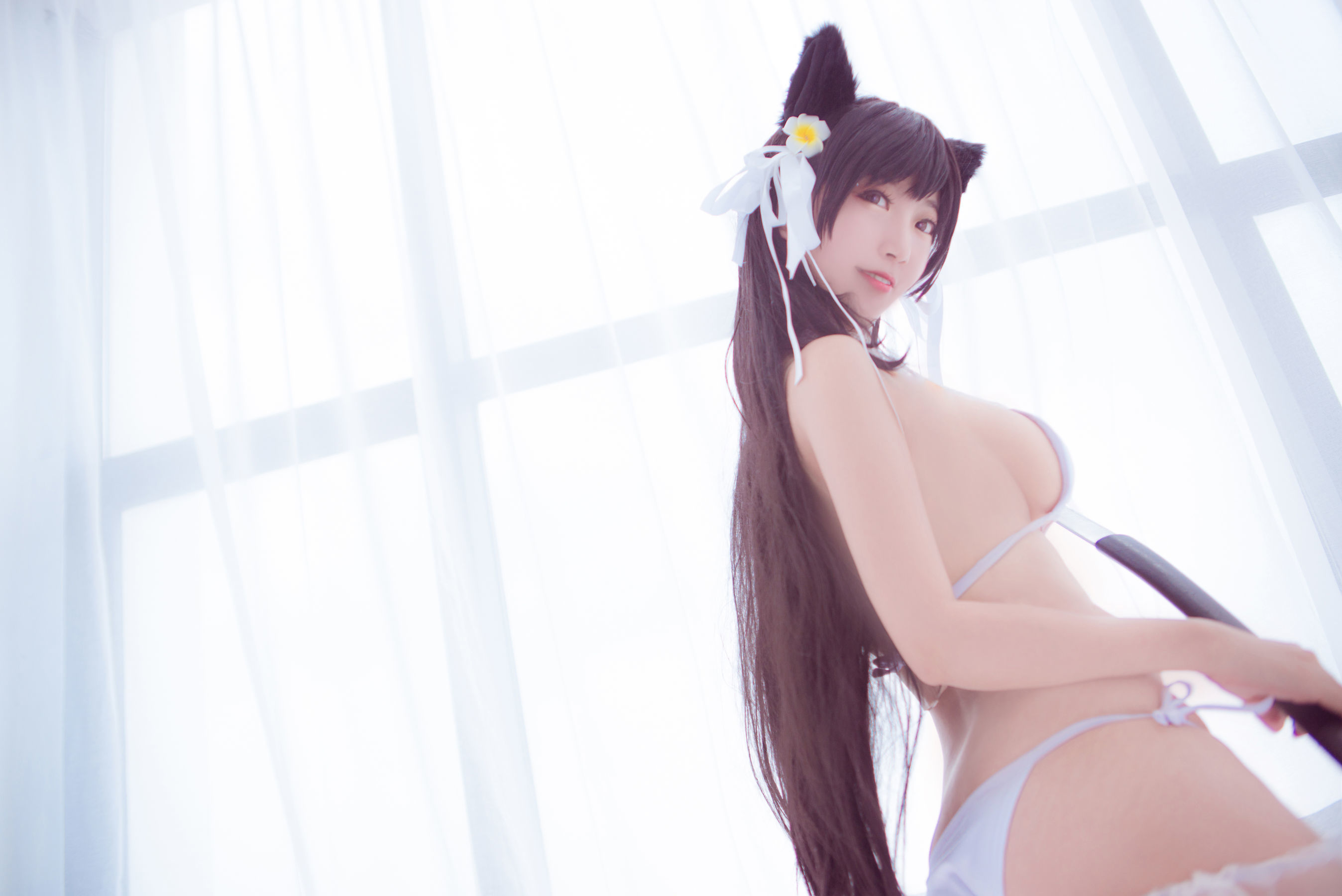 [萝莉COS] 黑川 - 爱宕泳衣