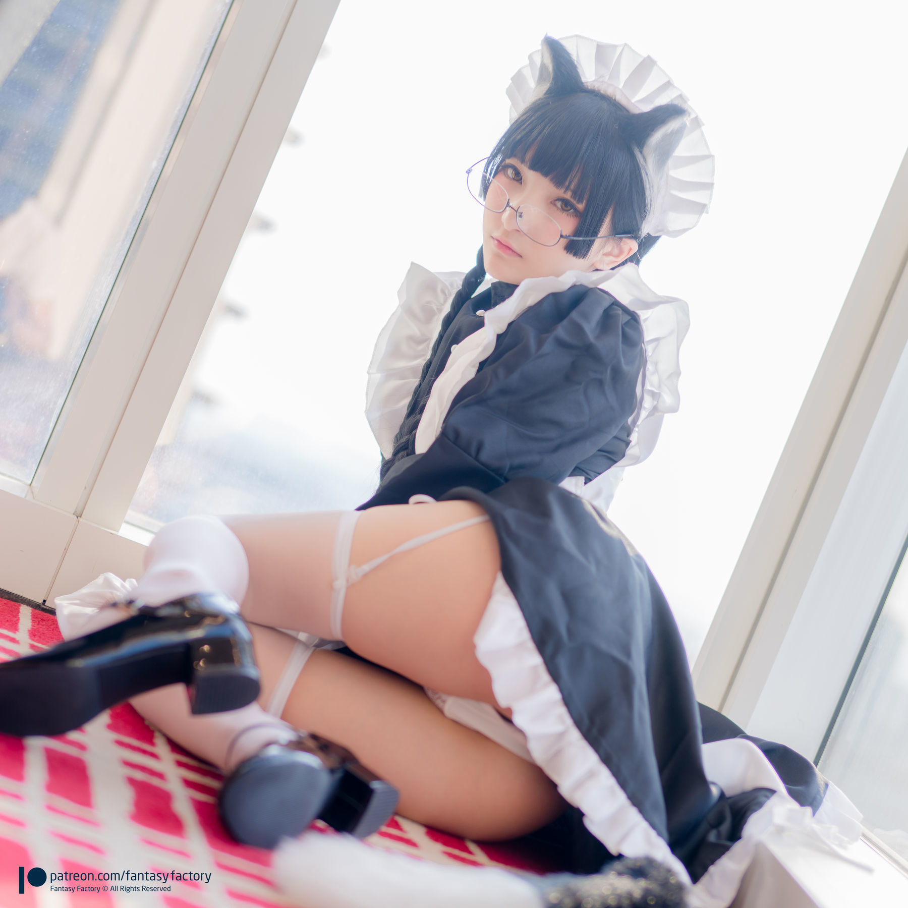 [Fantasy Factory] 小丁Cosplay - 黑猫女仆