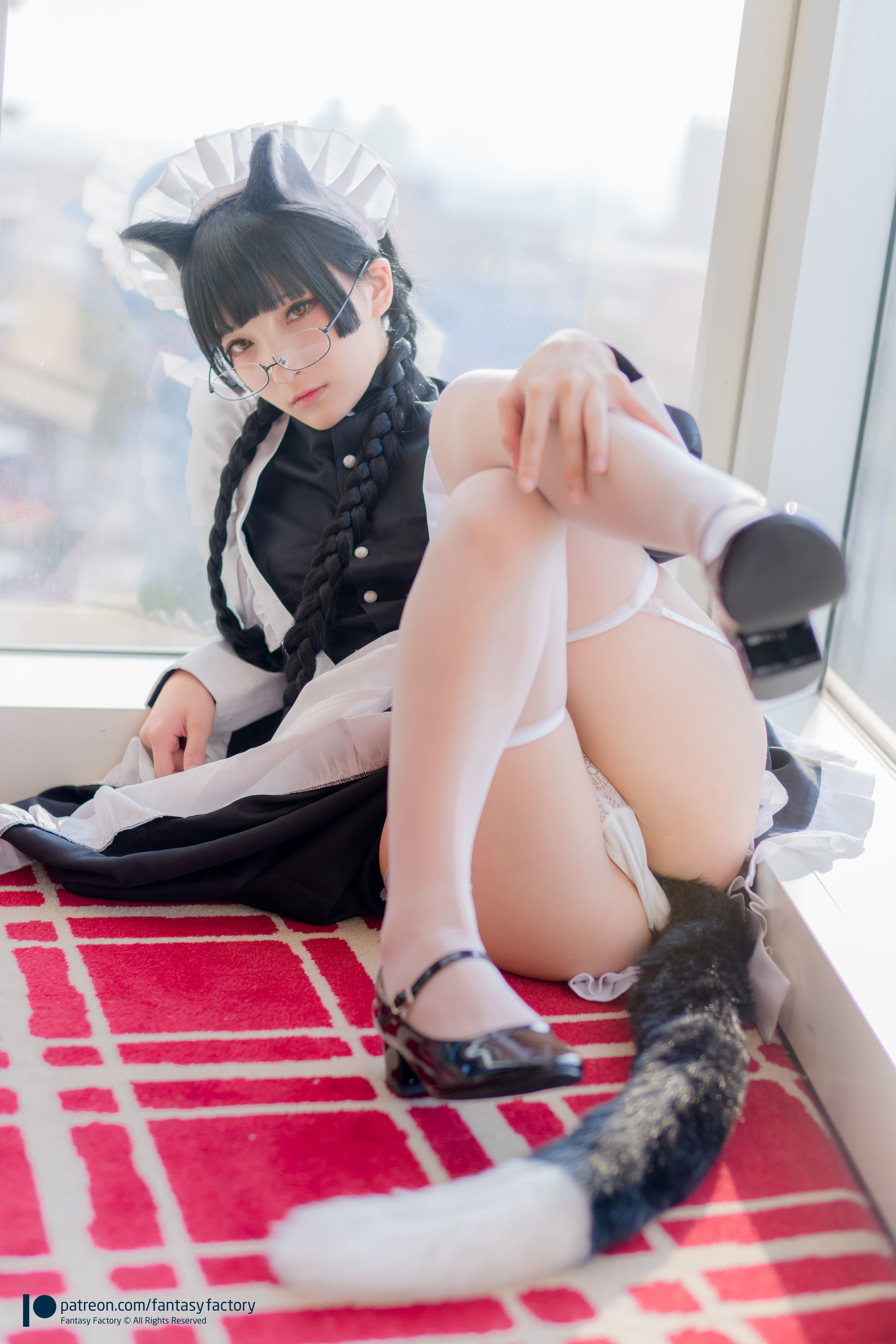 [Fantasy Factory] 小丁Cosplay - 黑猫女仆
