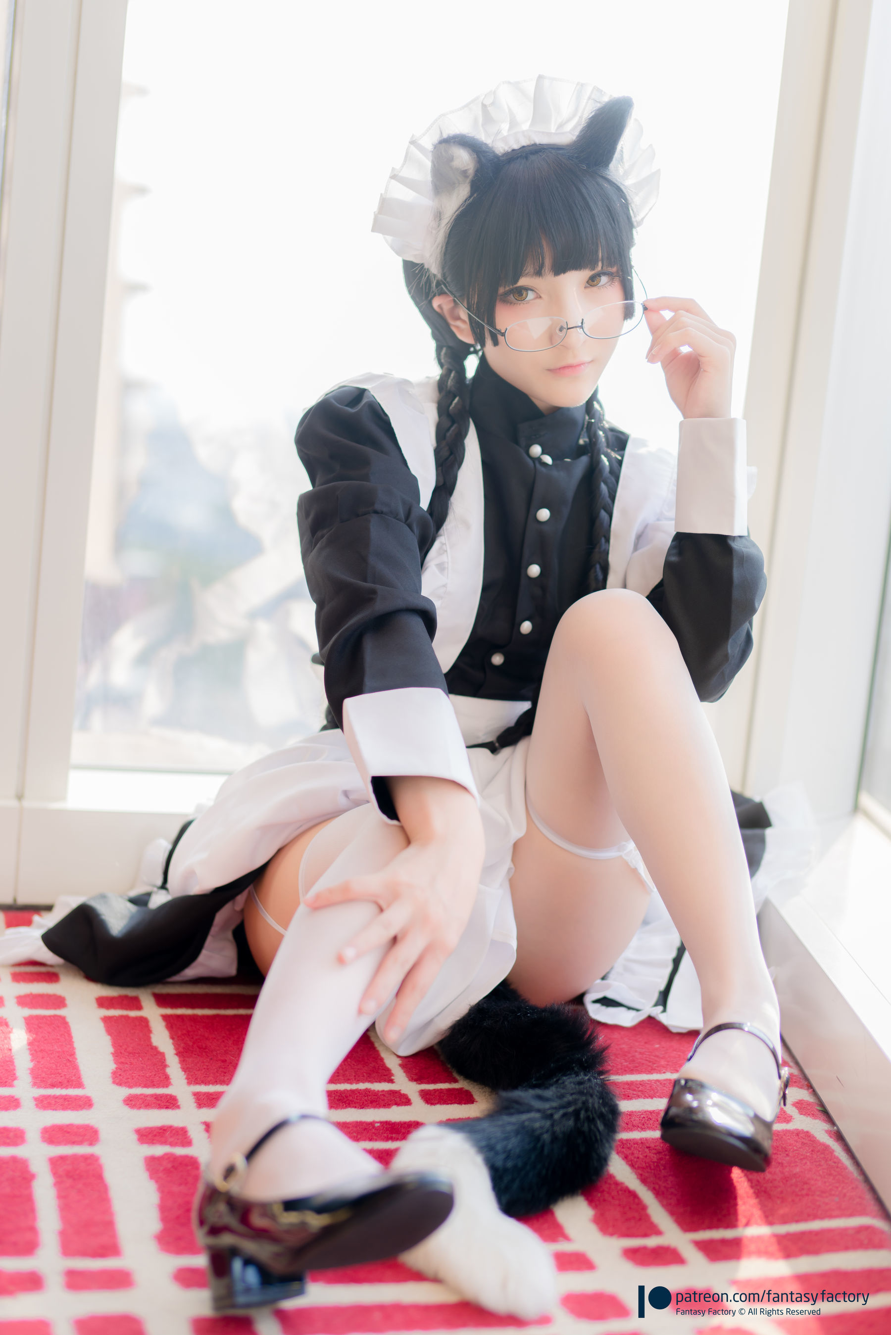 [Fantasy Factory] 小丁Cosplay - 黑猫女仆