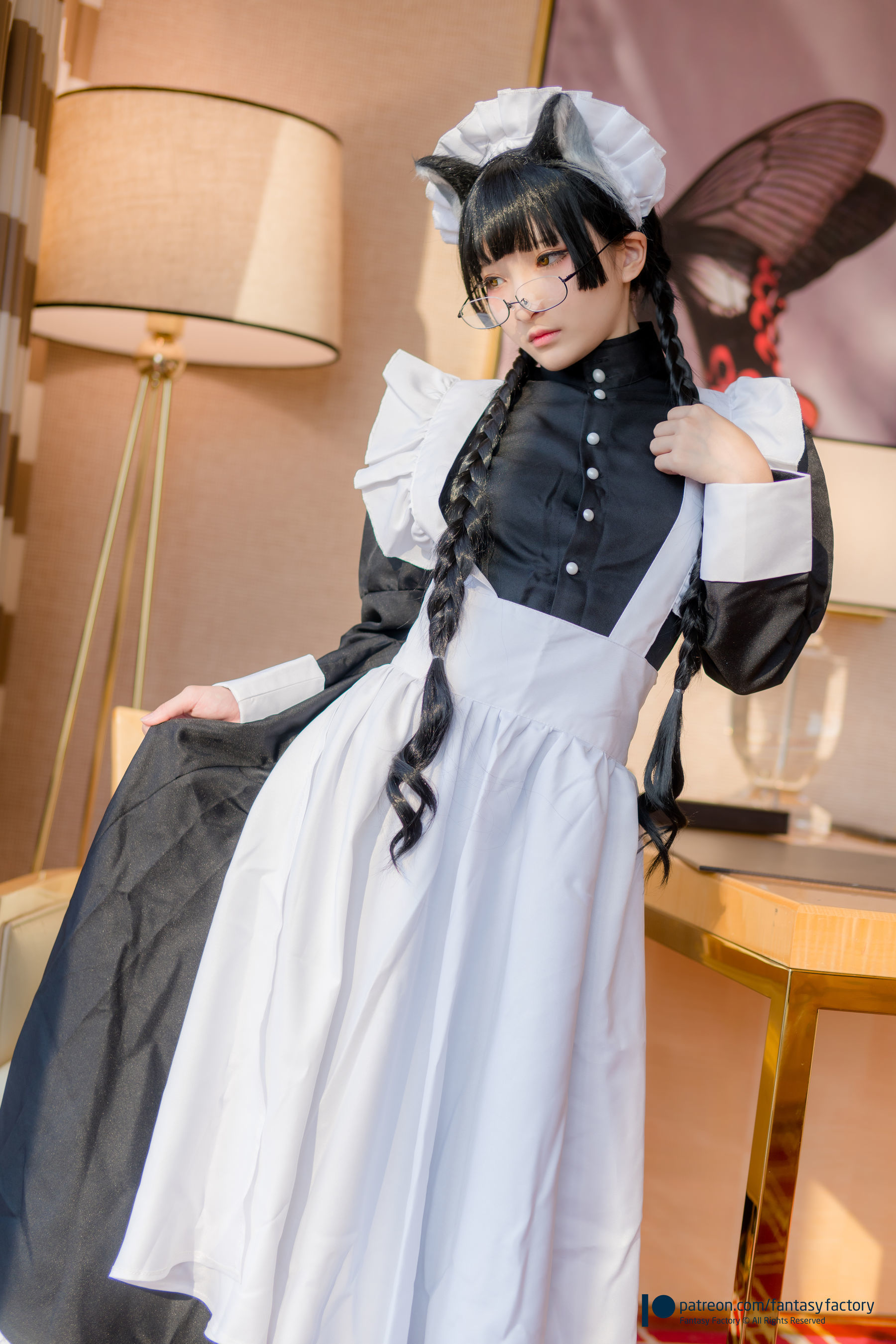 [Fantasy Factory] 小丁Cosplay - 黑猫女仆