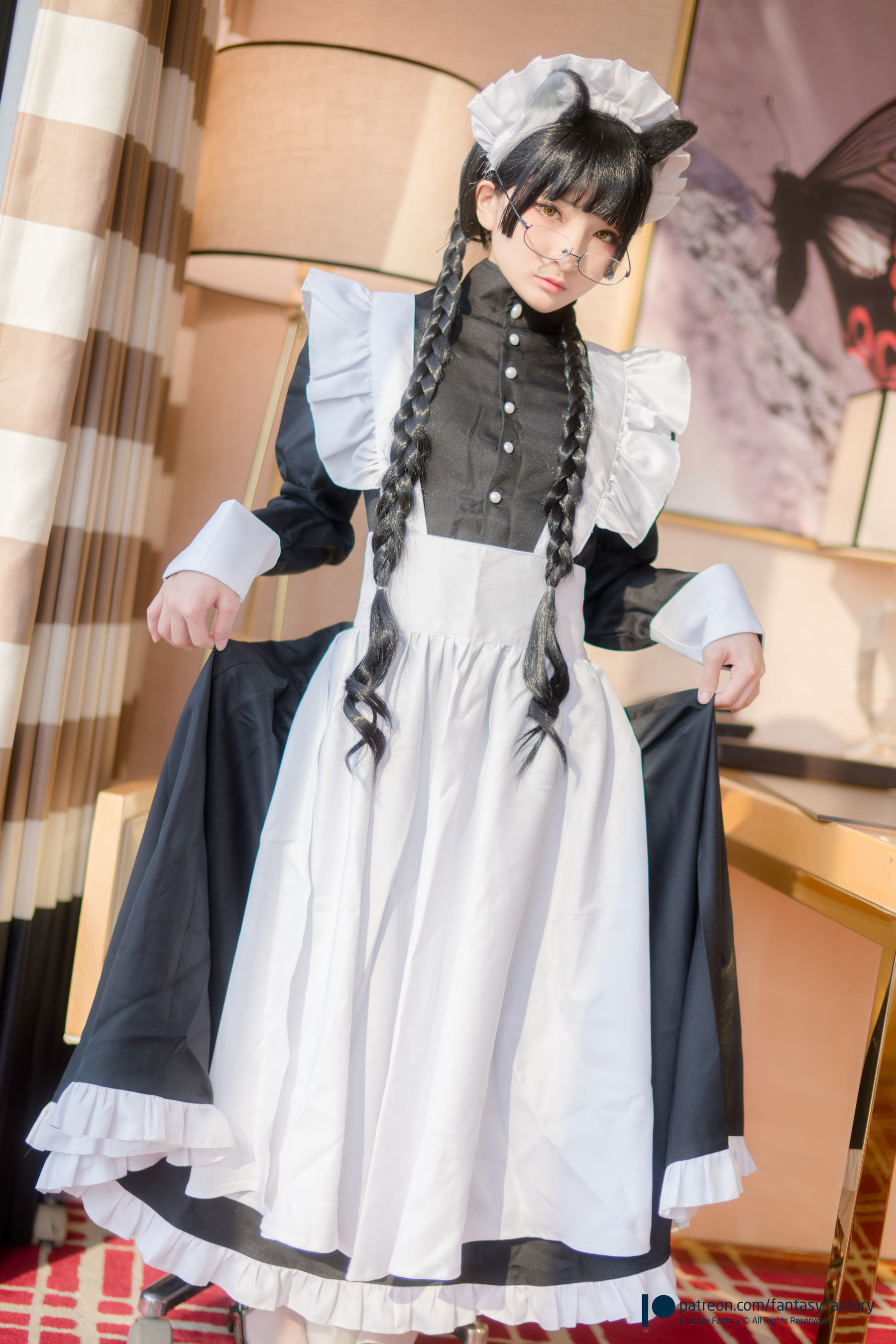 [Fantasy Factory] 小丁Cosplay - 黑猫女仆