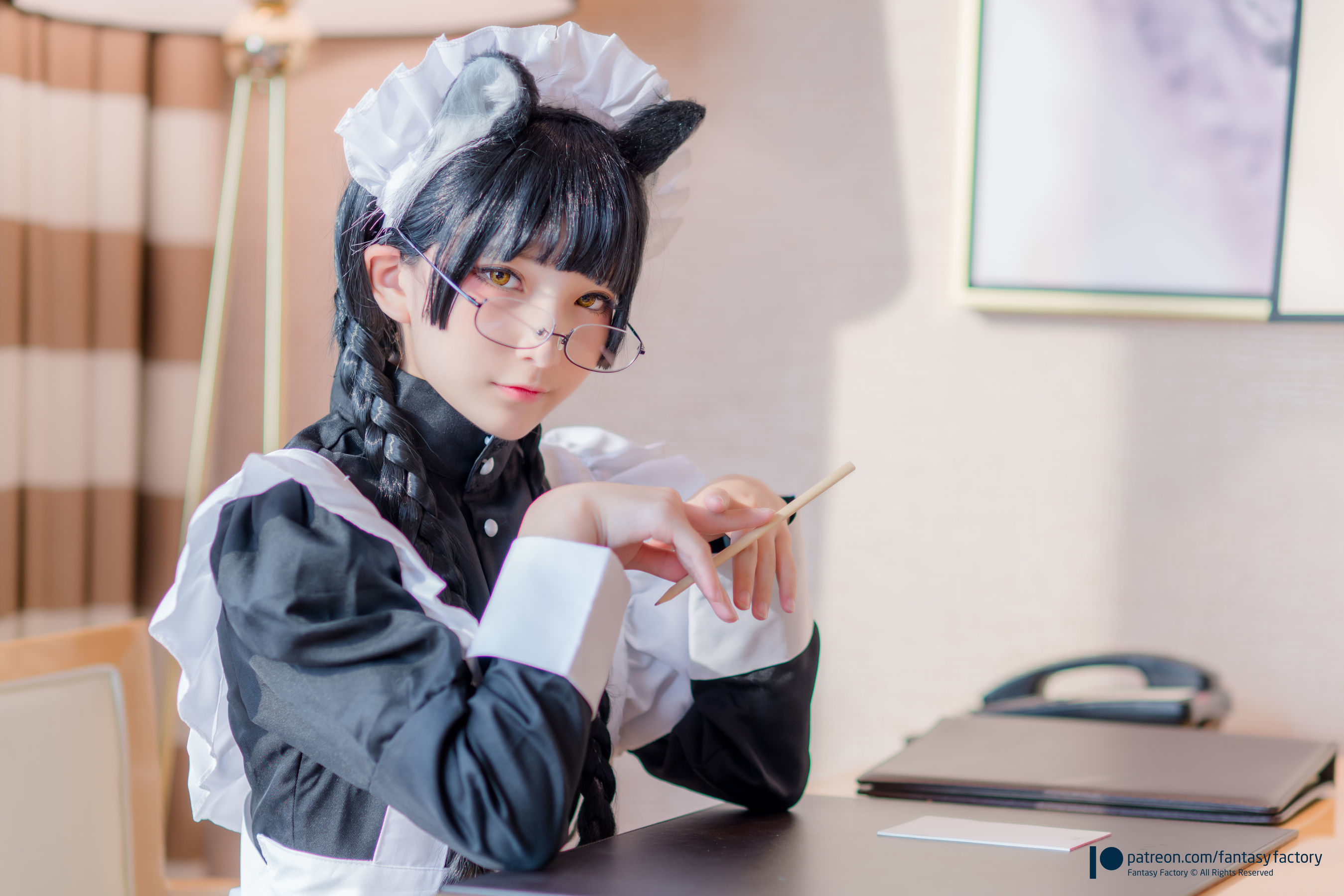 [Fantasy Factory] 小丁Cosplay - 黑猫女仆
