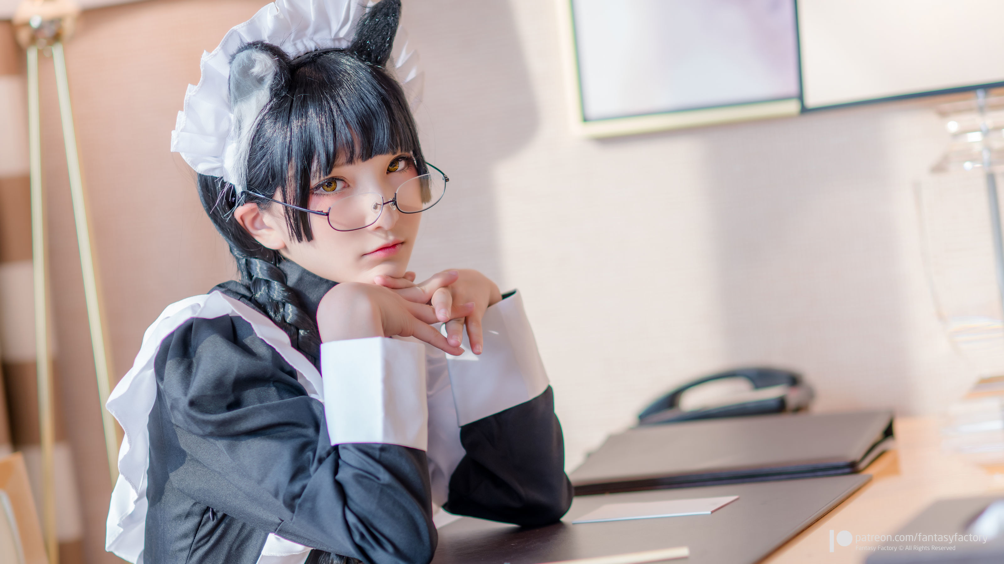 [Fantasy Factory] 小丁Cosplay - 黑猫女仆