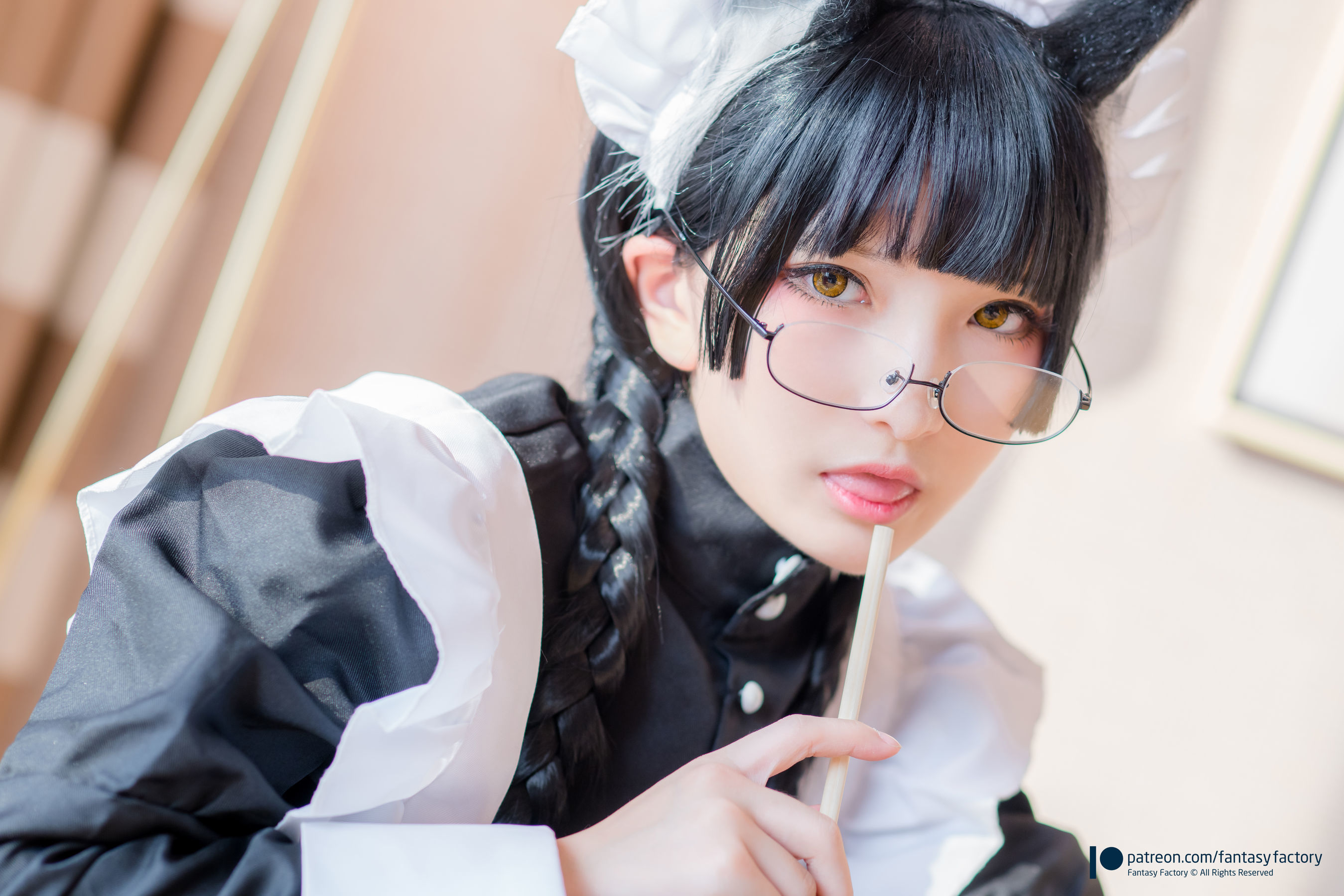 [Fantasy Factory] 小丁Cosplay - 黑猫女仆