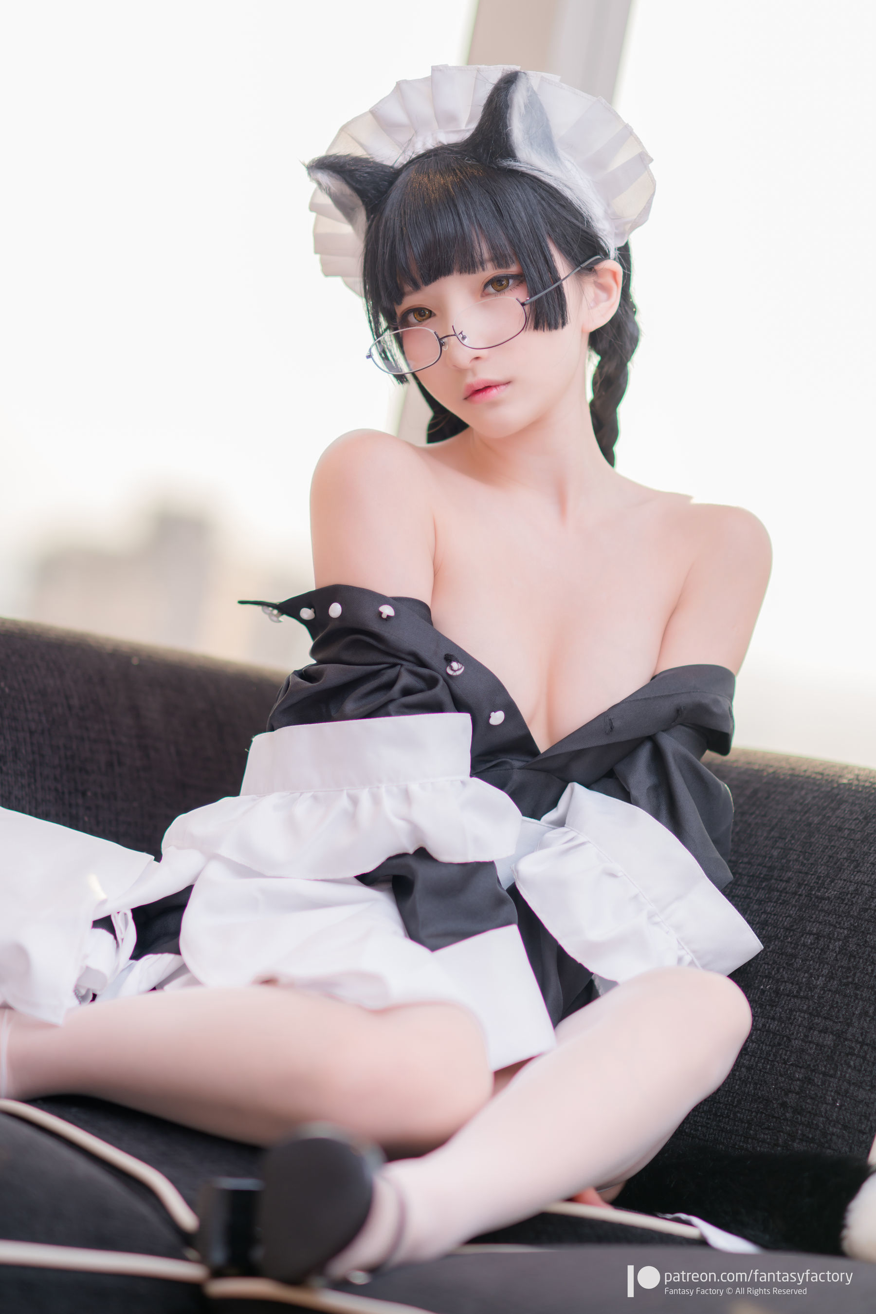 [Fantasy Factory] 小丁Cosplay - 黑猫女仆
