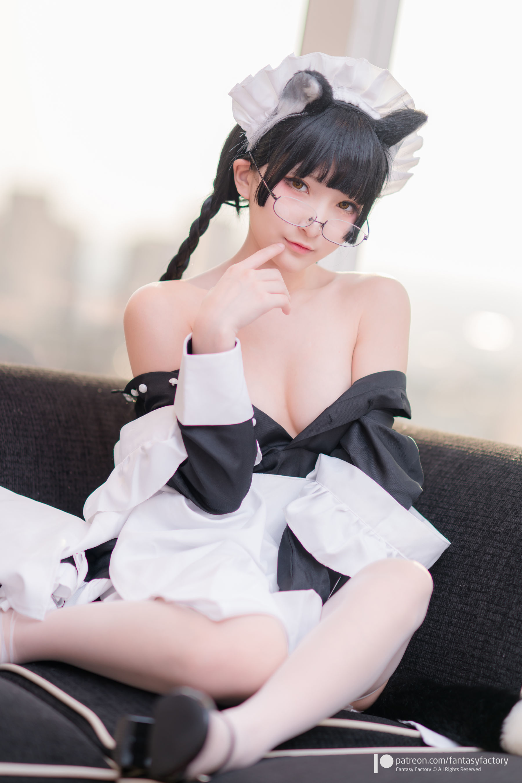 [Fantasy Factory] 小丁Cosplay - 黑猫女仆