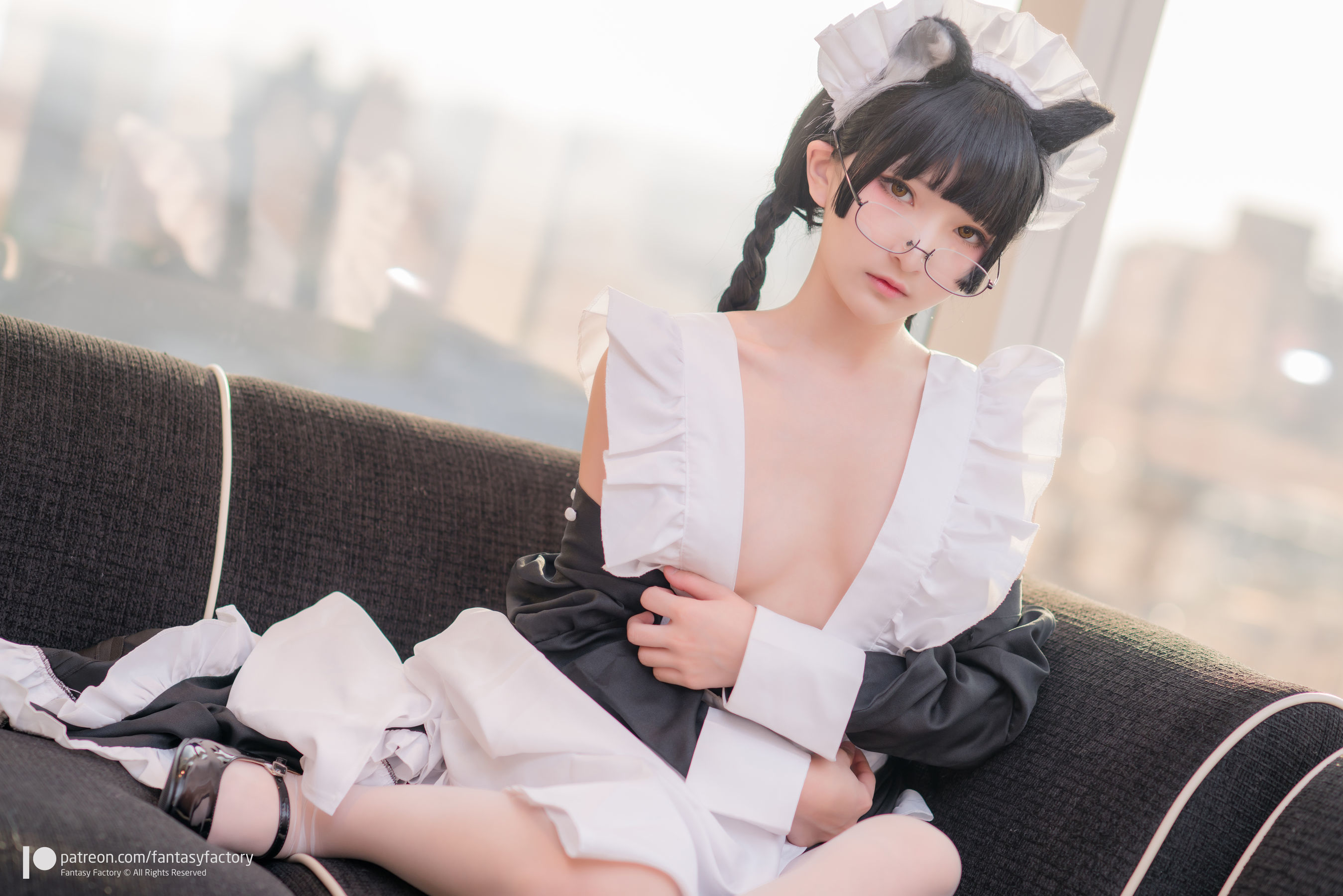 [Fantasy Factory] 小丁Cosplay - 黑猫女仆