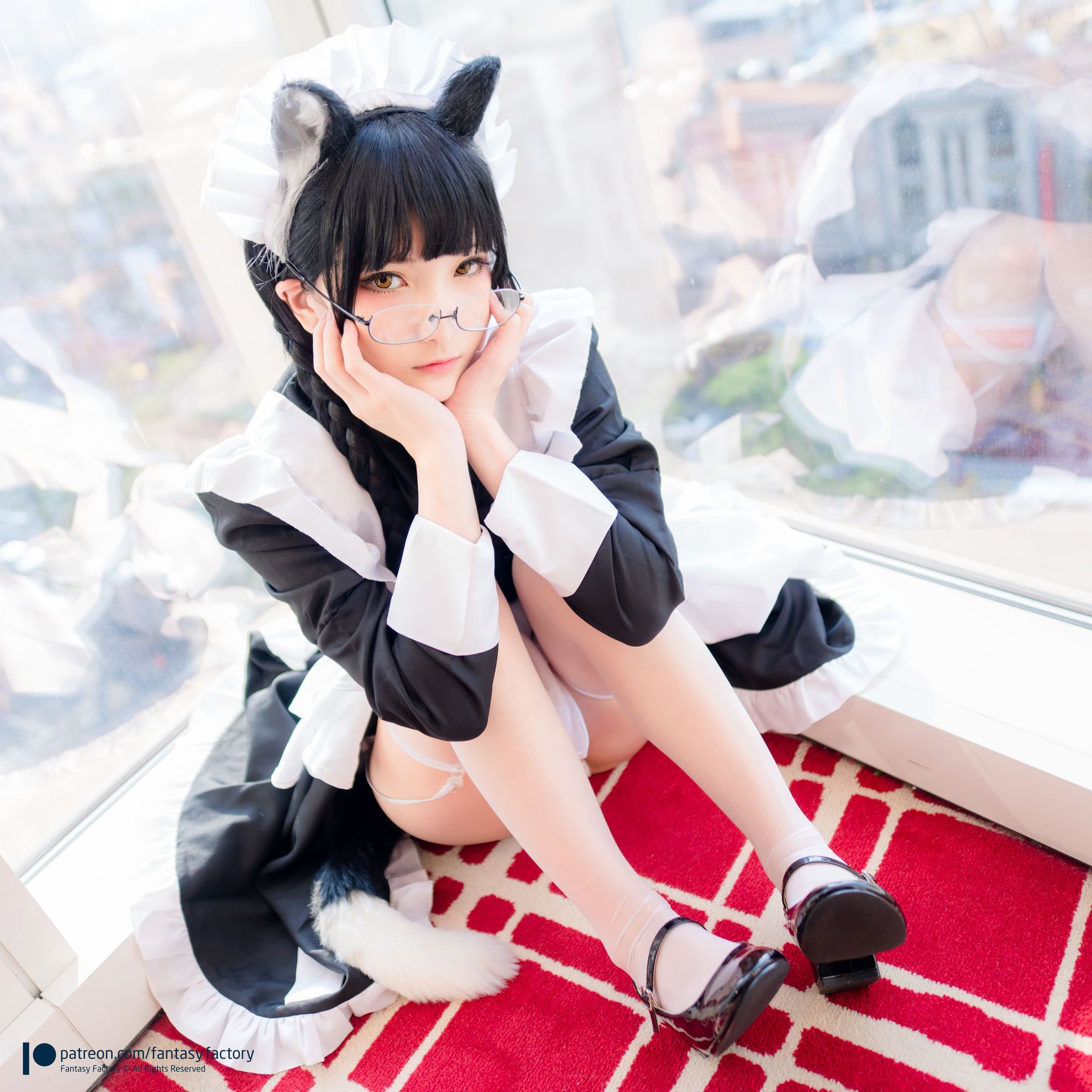 [Fantasy Factory] 小丁Cosplay - 黑猫女仆