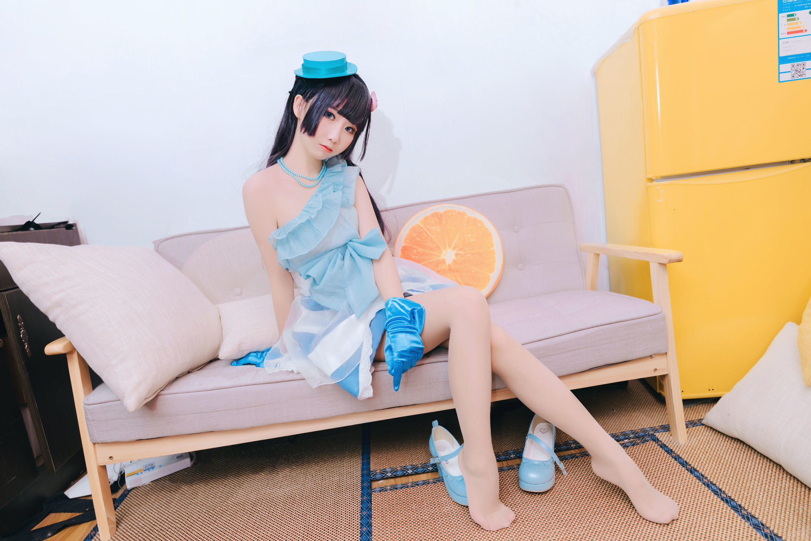 [萝莉COS] 面饼仙儿 - 黑猫打歌服