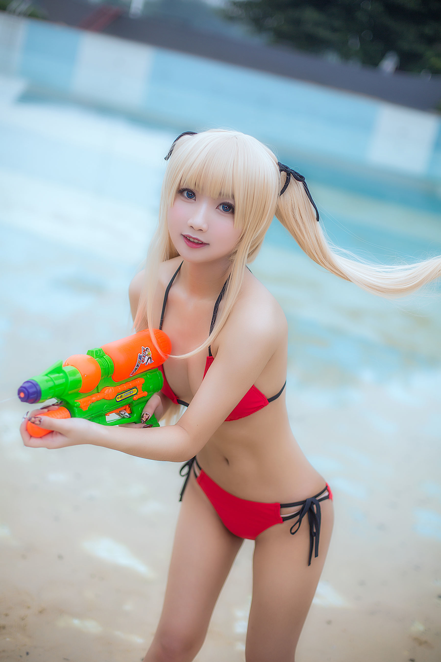 [萝莉COS] 鬼畜瑶 - 泳装魔女