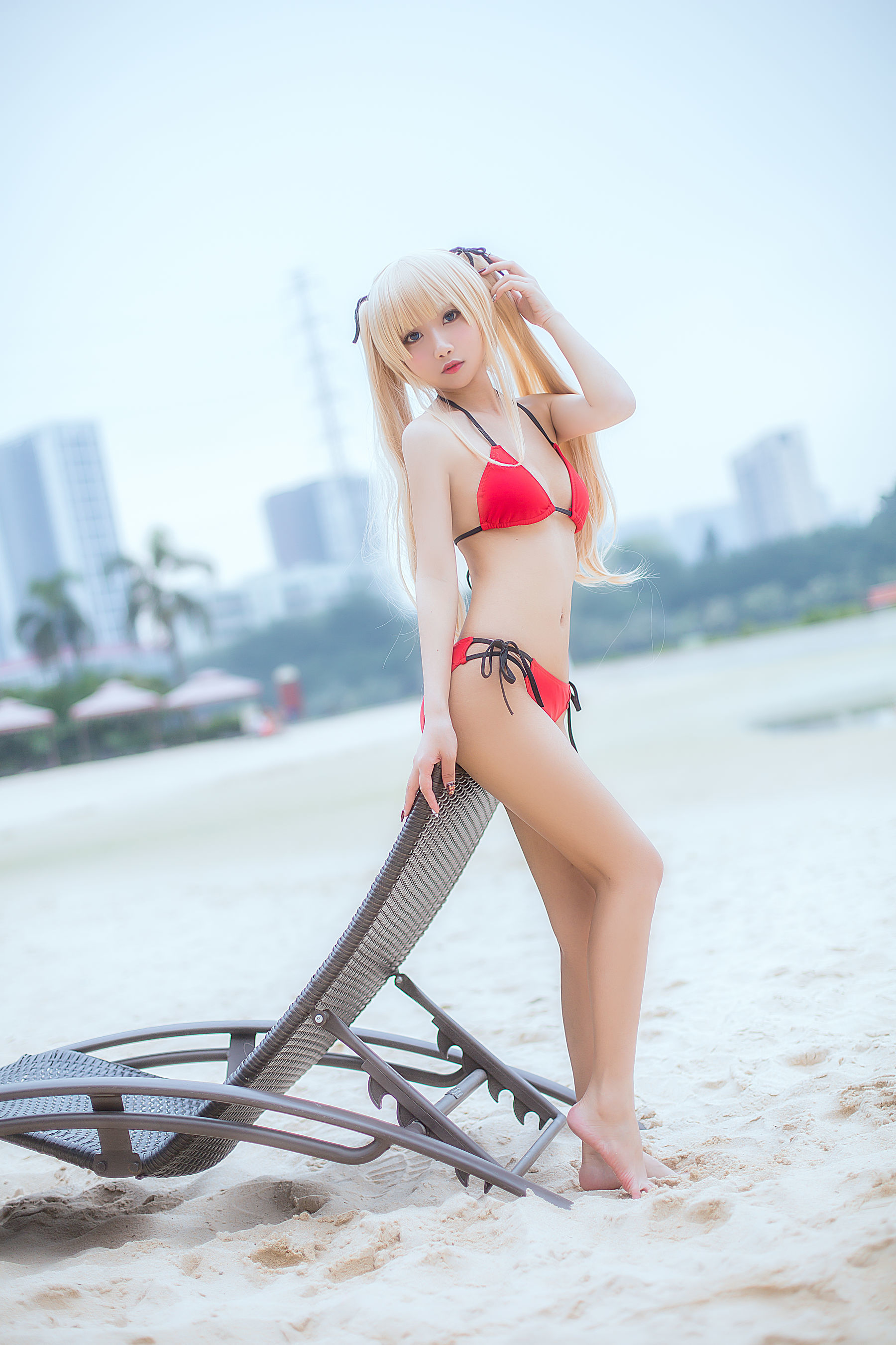 [萝莉COS] 鬼畜瑶 - 泳装魔女