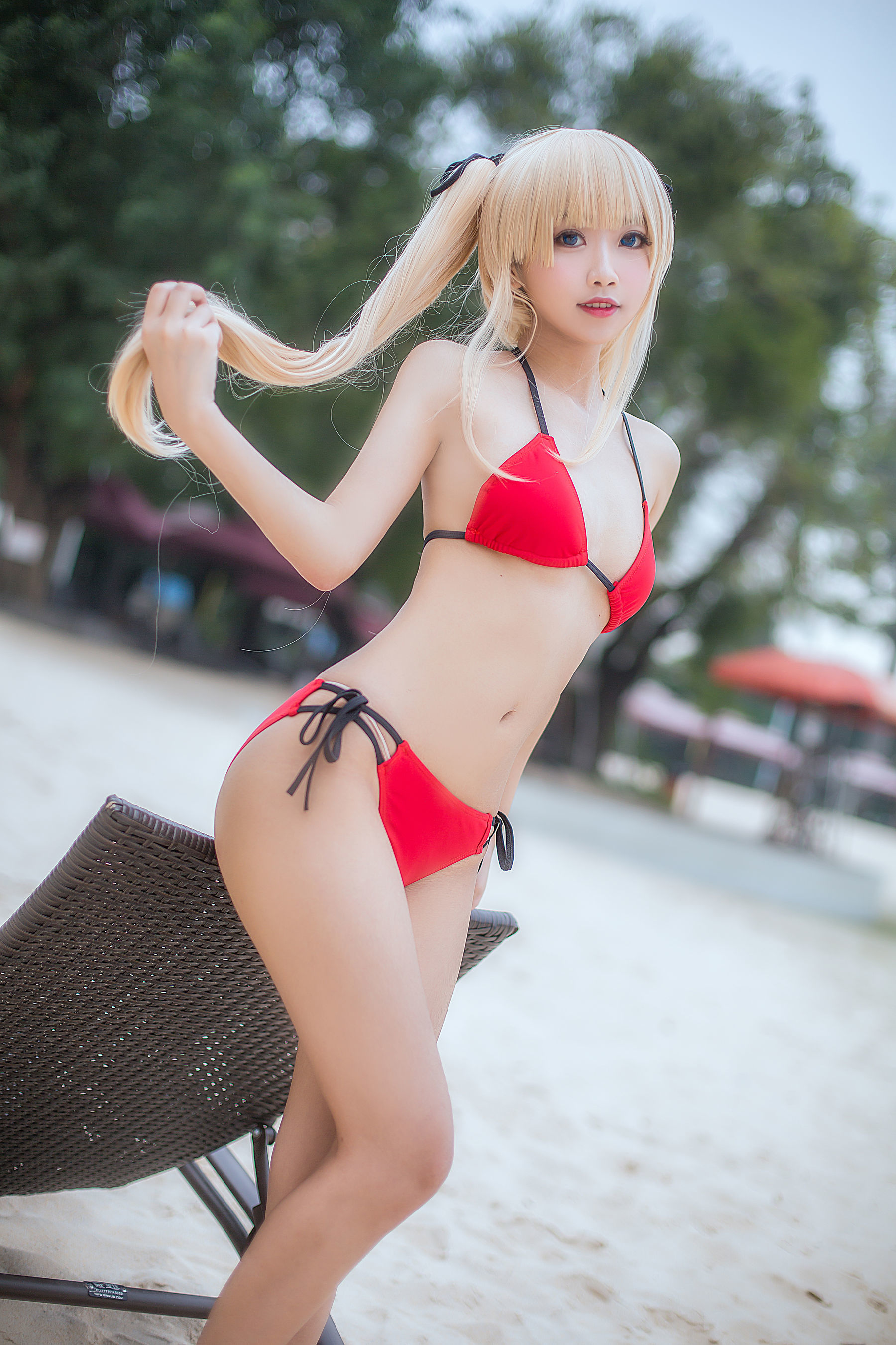 [萝莉COS] 鬼畜瑶 - 泳装魔女