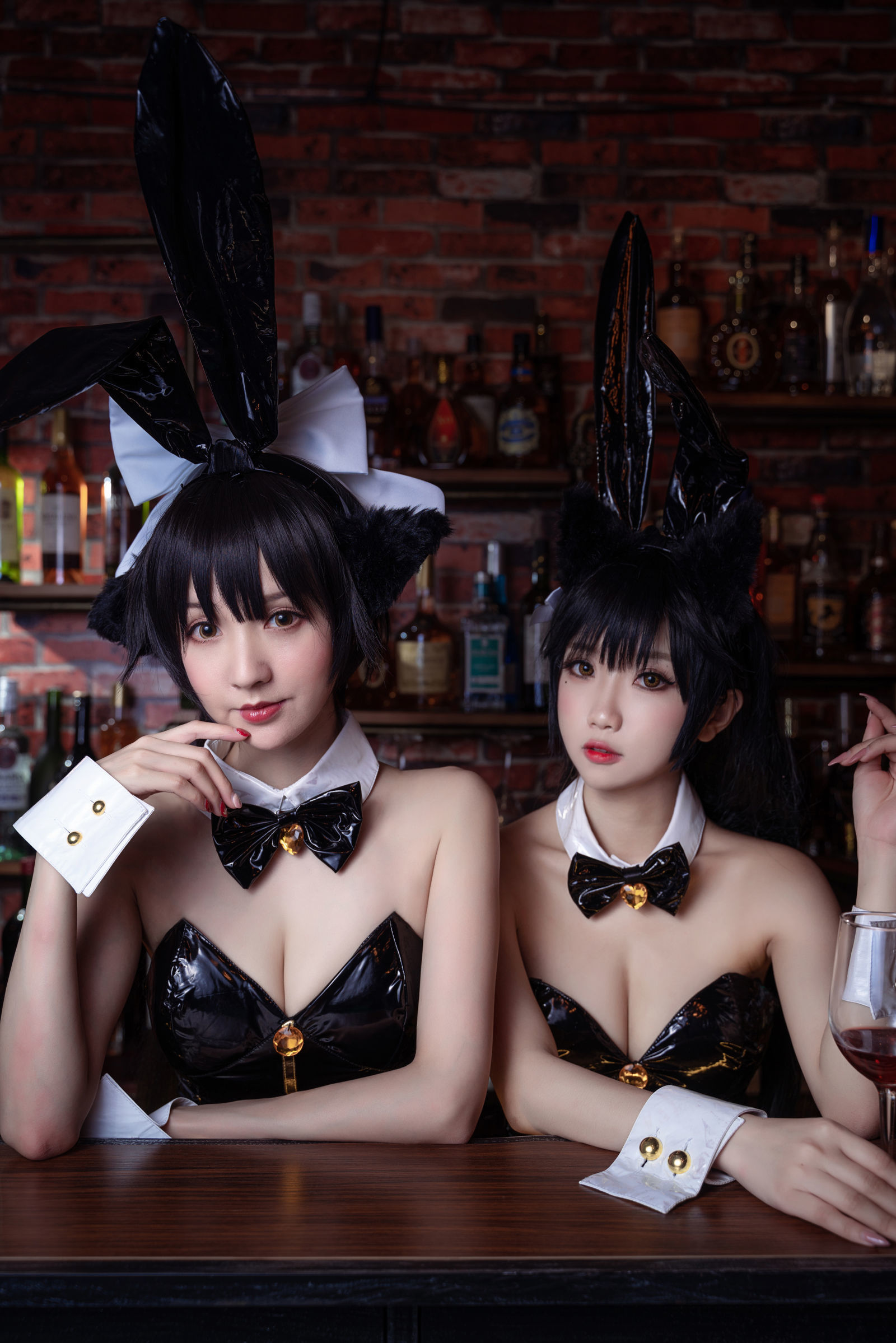 [萝莉COS] 鬼畜瑶 - 黑色同人兔女郎